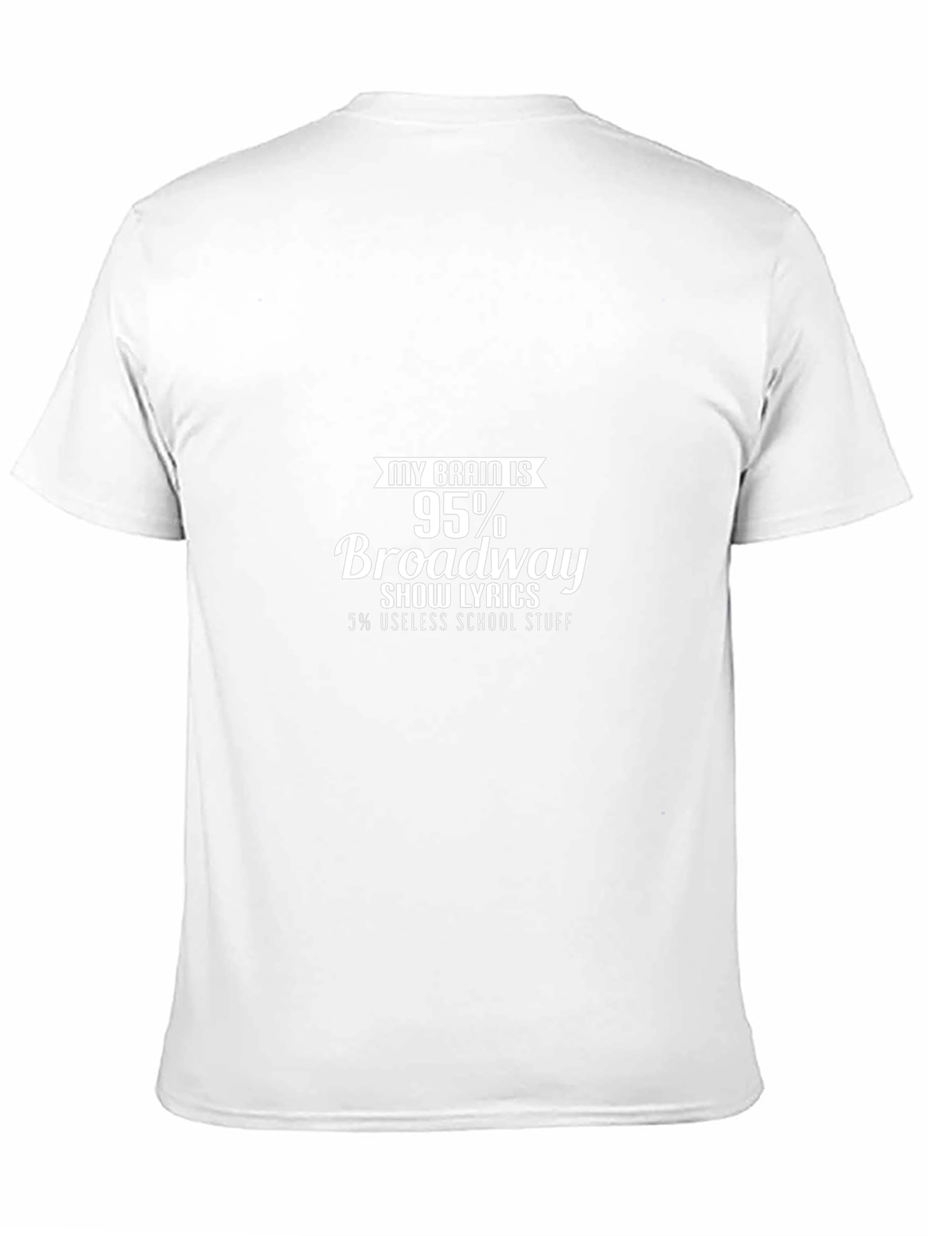 Broadway Lyrics T-Shirt: 95% Show Lyrics!