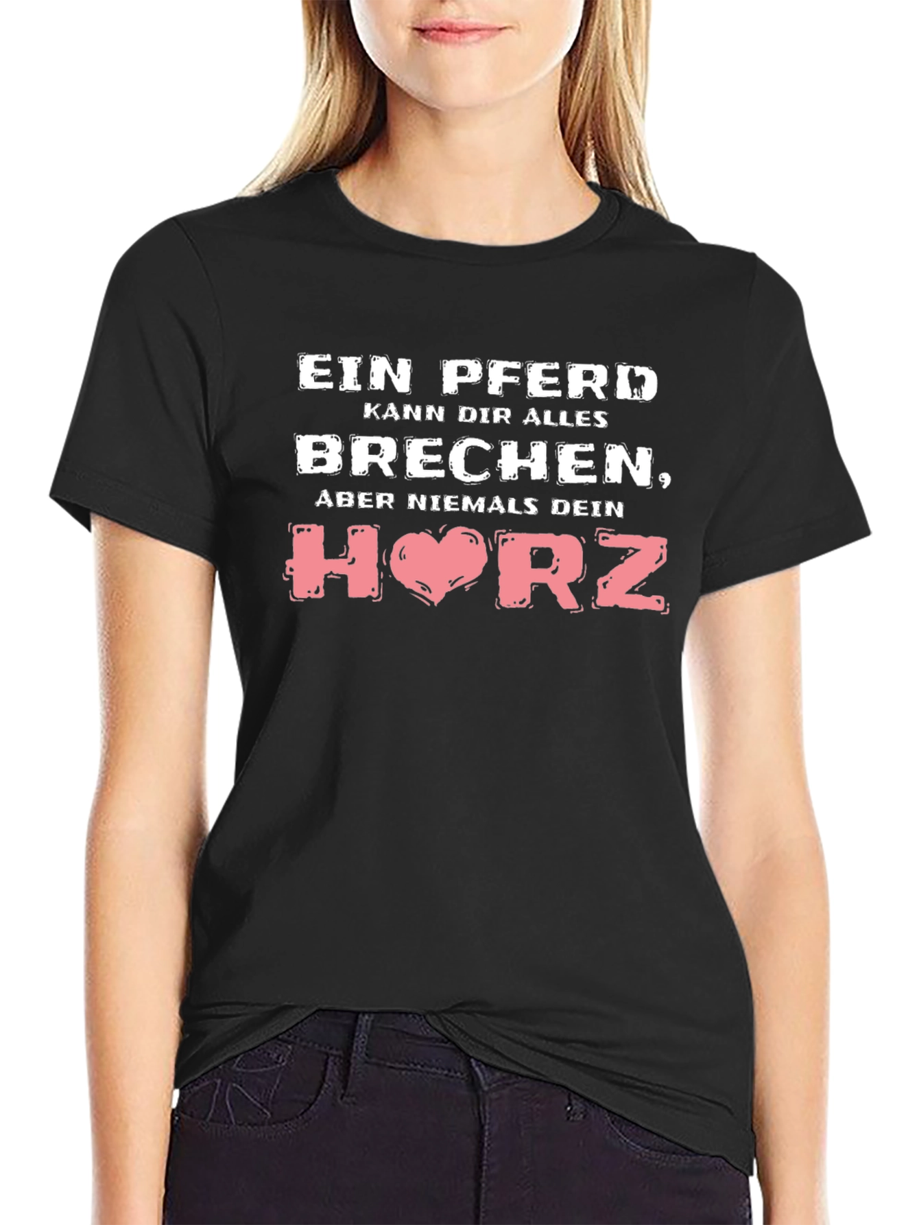 Horse Lover T-Shirt - Never Break Your Heart