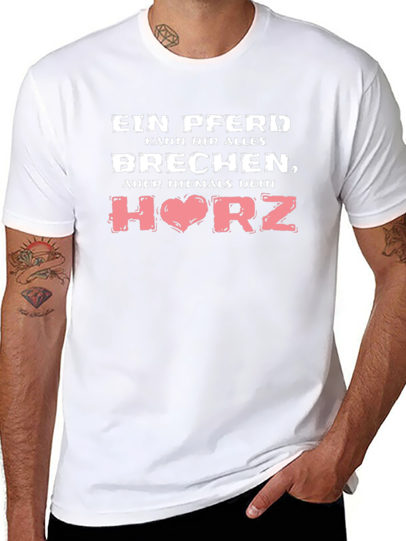 Horse Lover T-Shirt - Never Break Your Heart