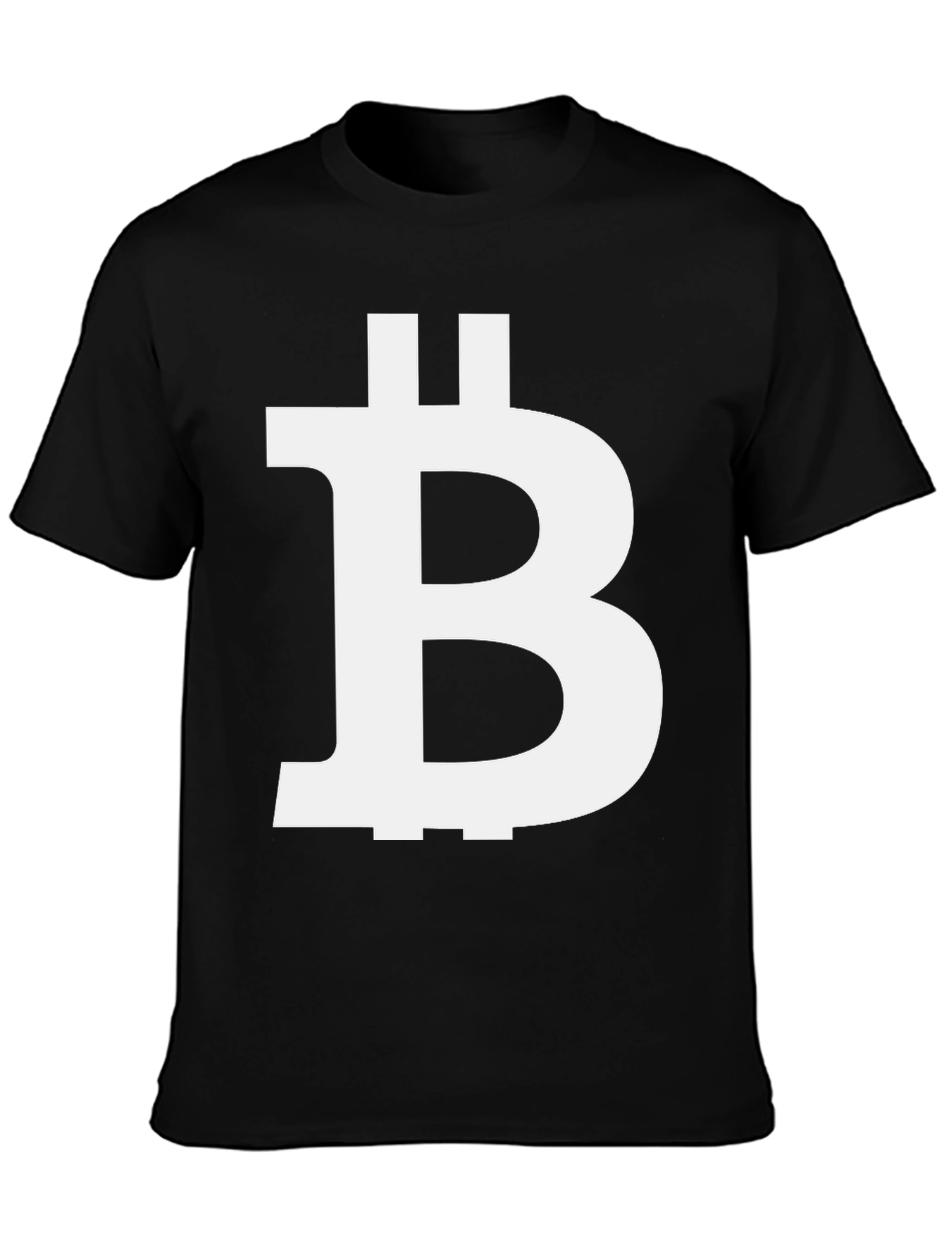 Bitcoin Logo Black T-Shirt