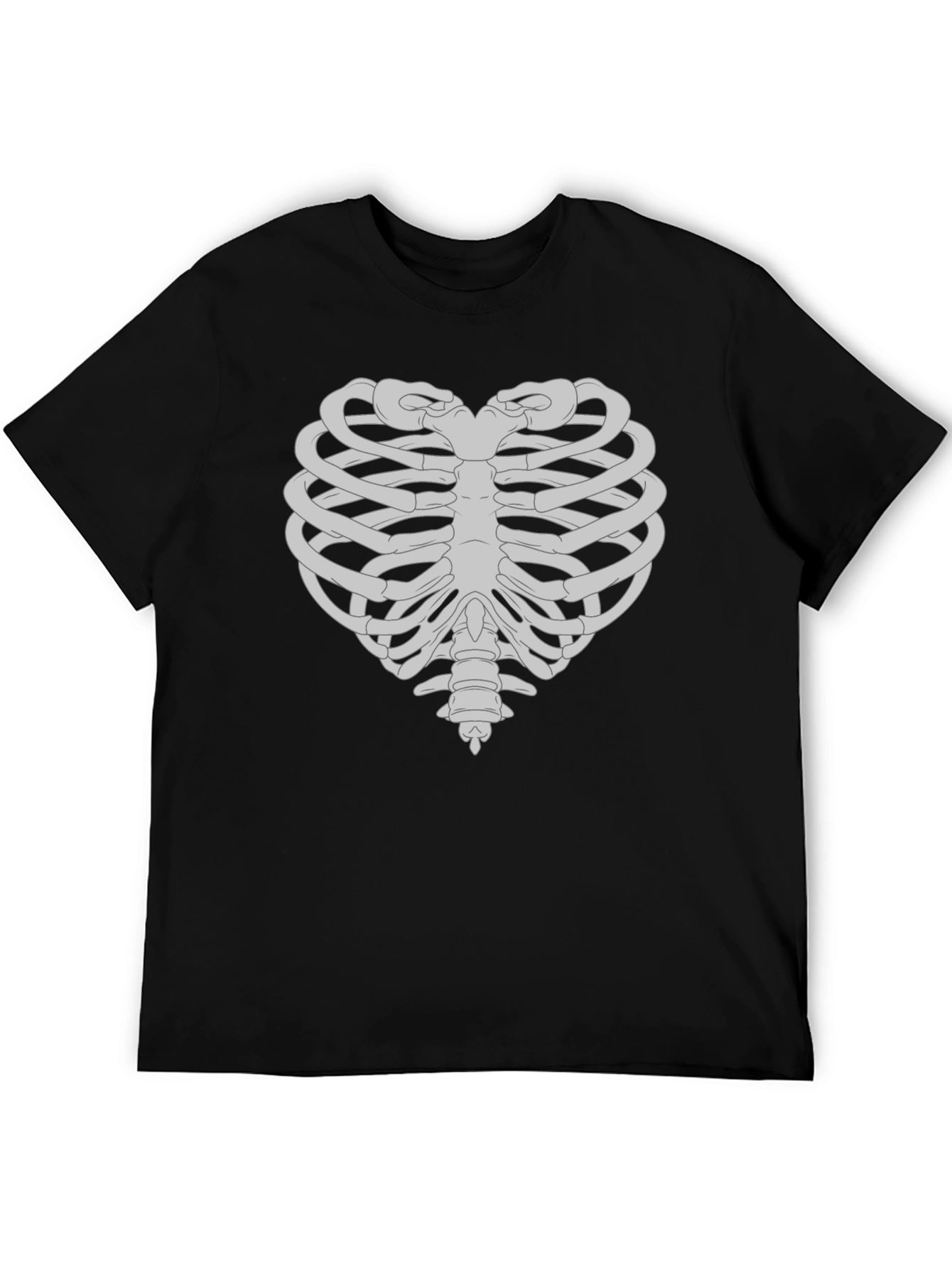 Heart Rib Cage Graphic T-Shirt - Anatomical Love