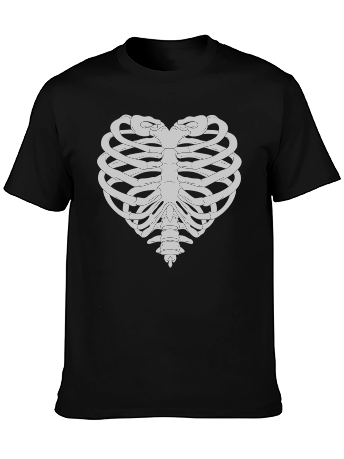 Heart Rib Cage Graphic T-Shirt - Anatomical Love
