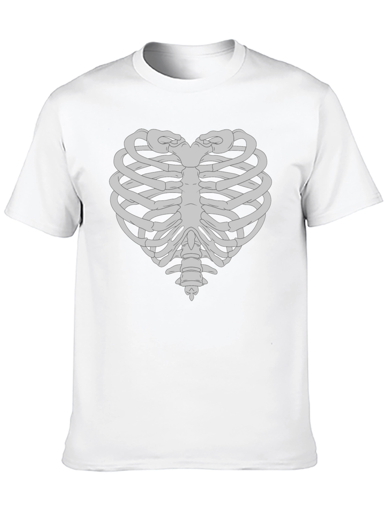 Heart Rib Cage Graphic T-Shirt - Anatomical Love