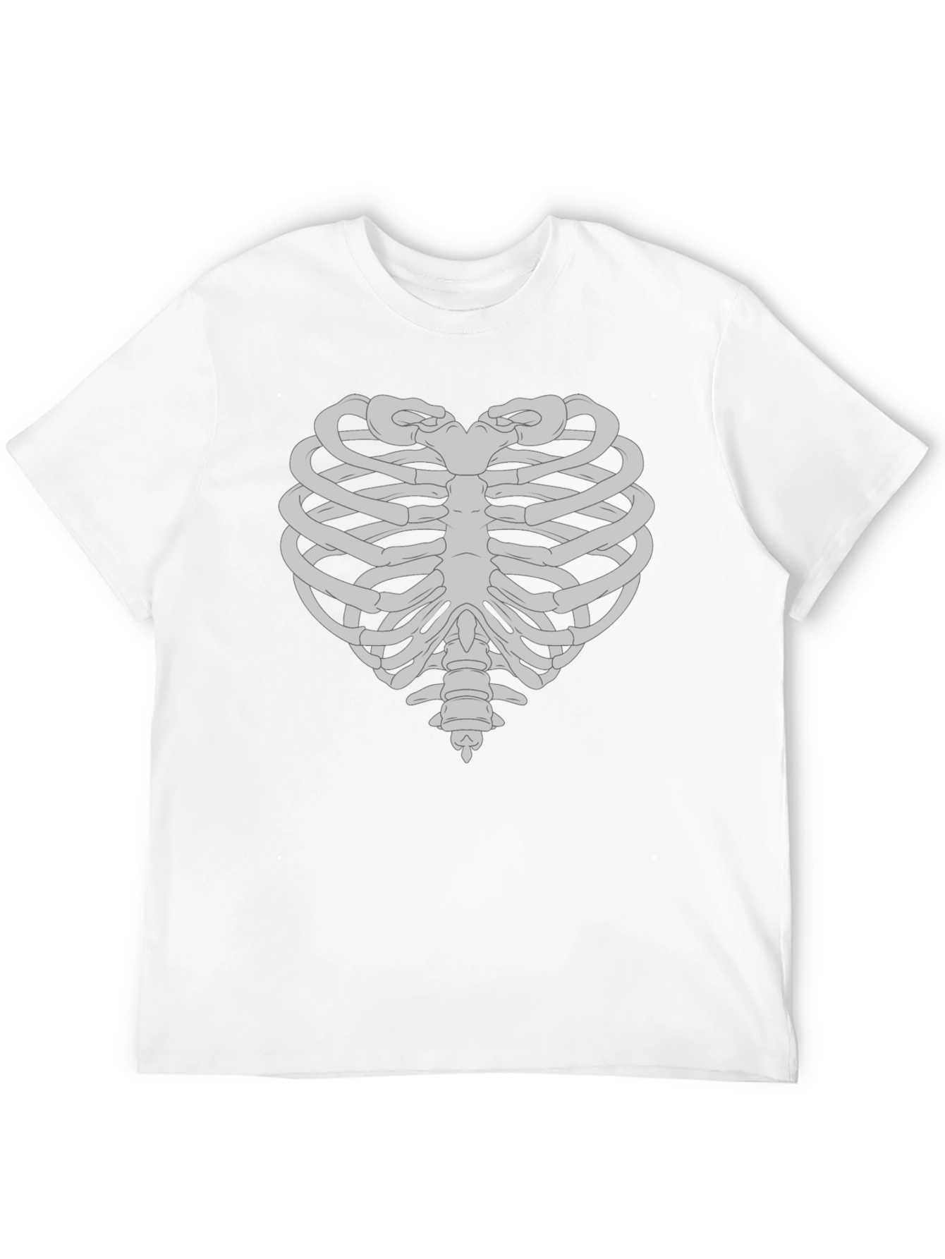 Heart Rib Cage Graphic T-Shirt - Anatomical Love