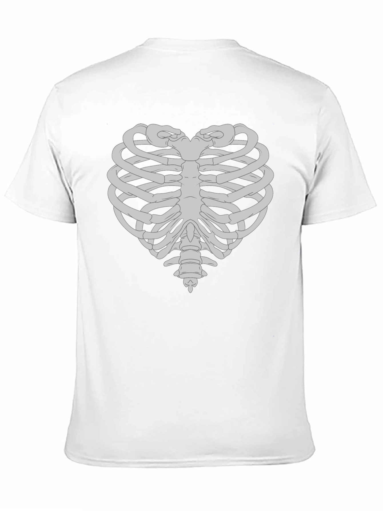 Heart Rib Cage Graphic T-Shirt - Anatomical Love