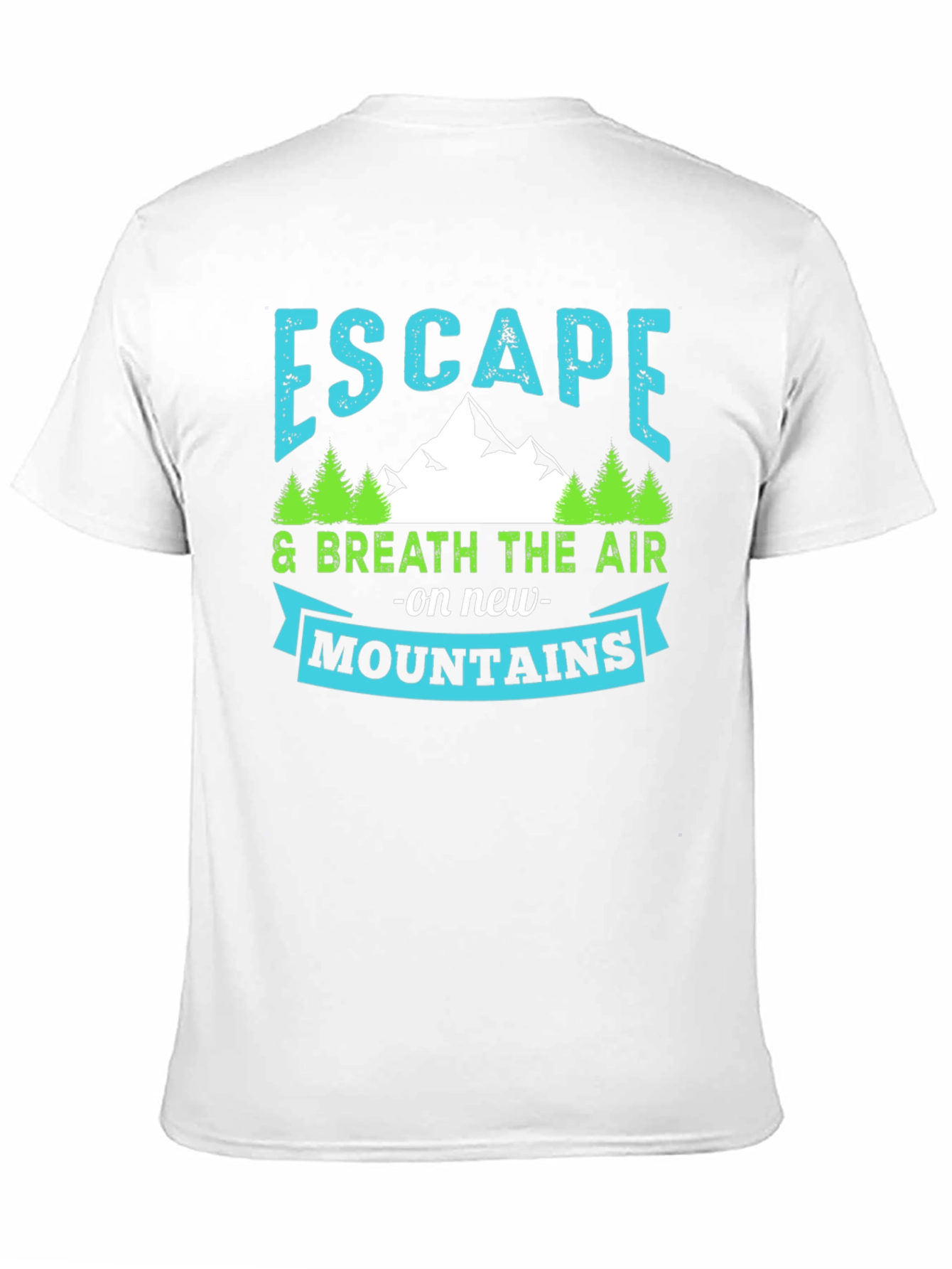 Escape to New Mountains Graphic T-Shirt