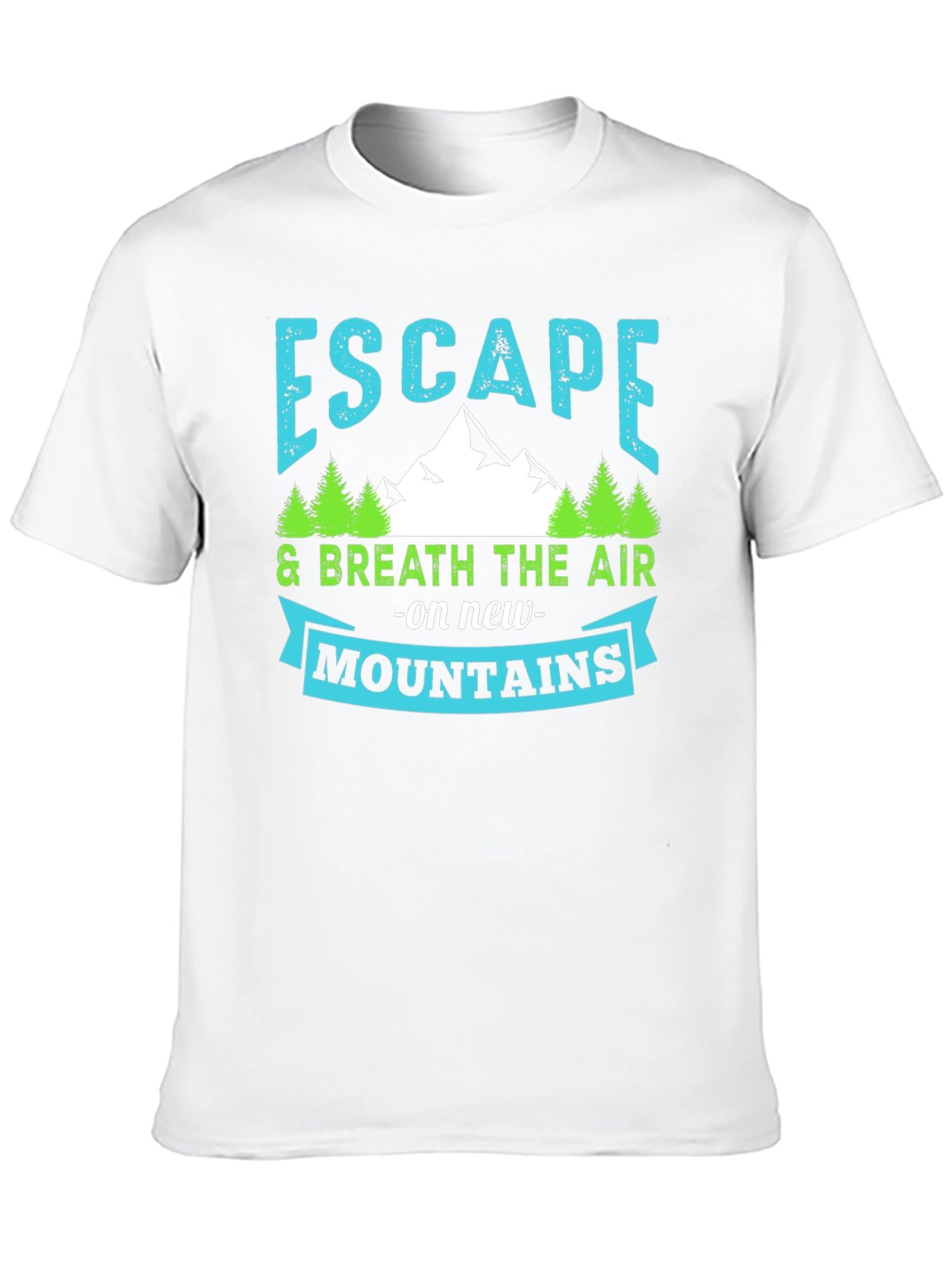 Escape to New Mountains Graphic T-Shirt