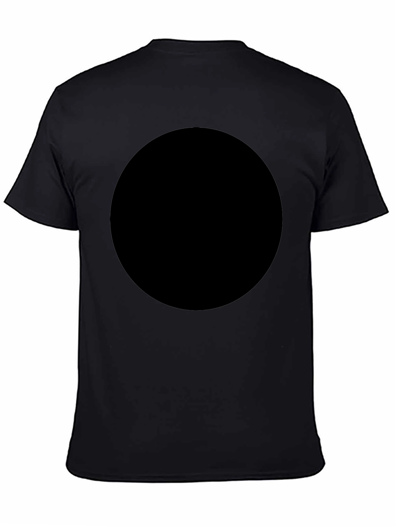 Mens Black T-Shirt - Casual Comfort