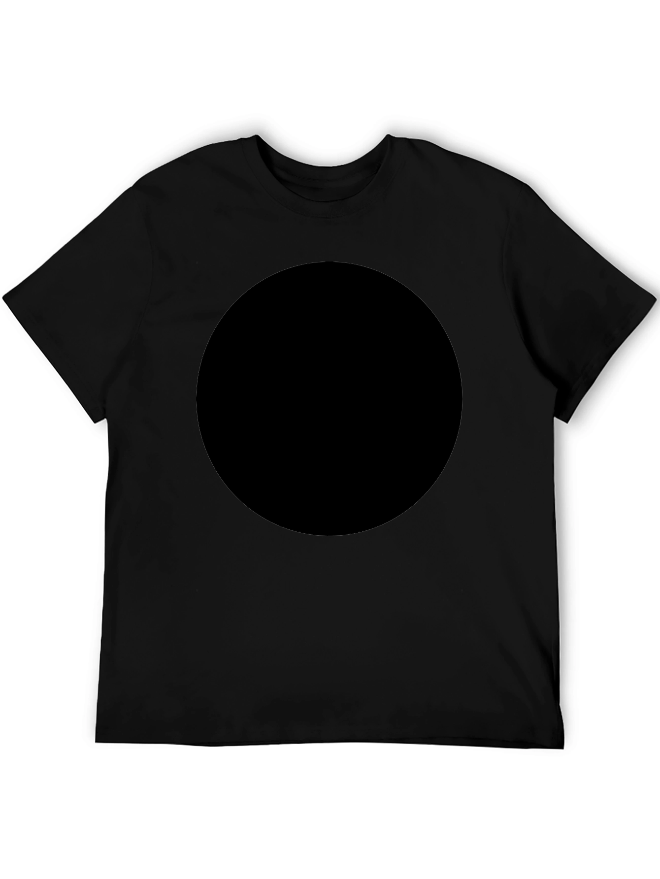 Mens Black T-Shirt - Casual Comfort