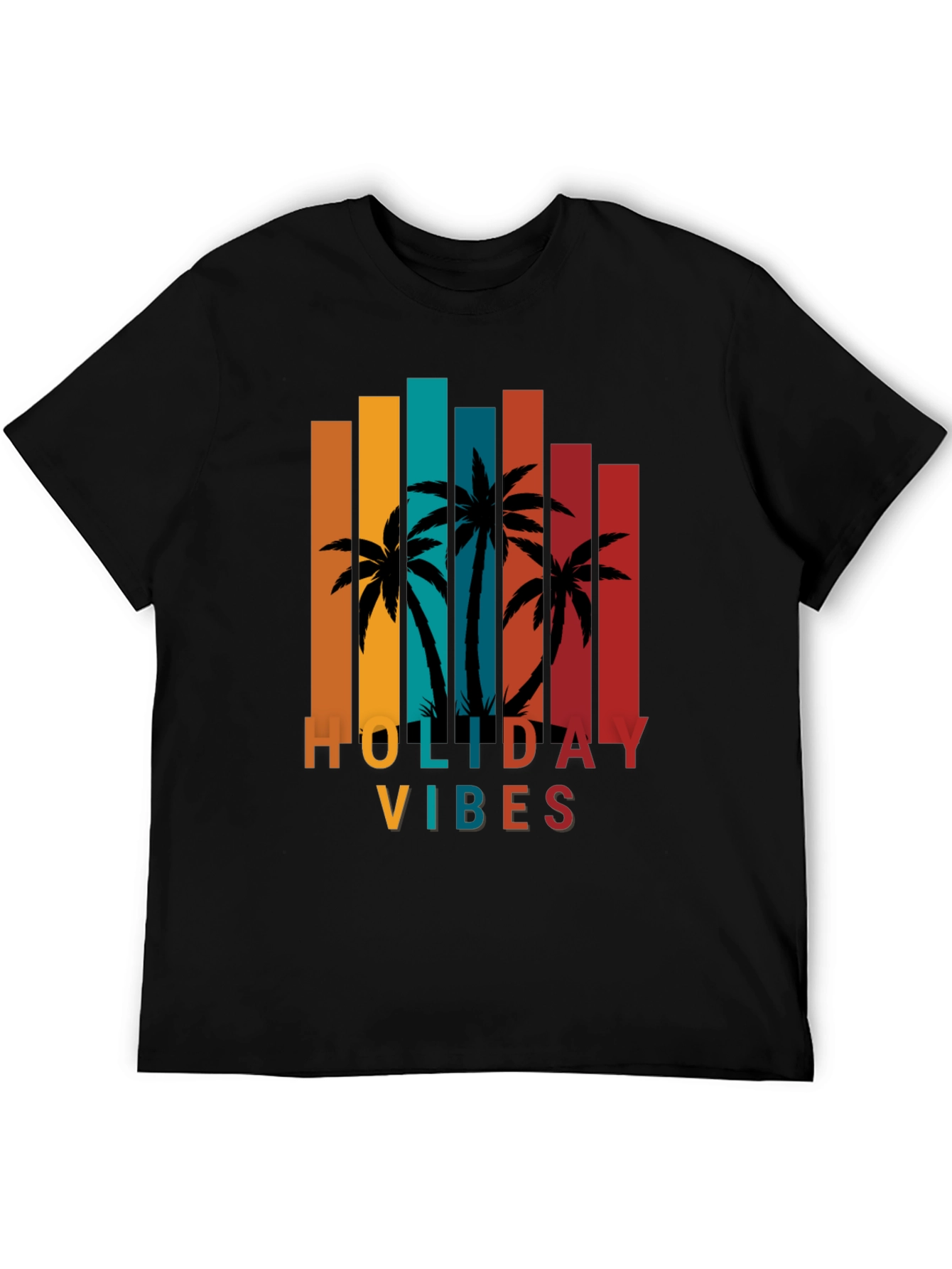 Holiday Vibes Palm Tree T-Shirt