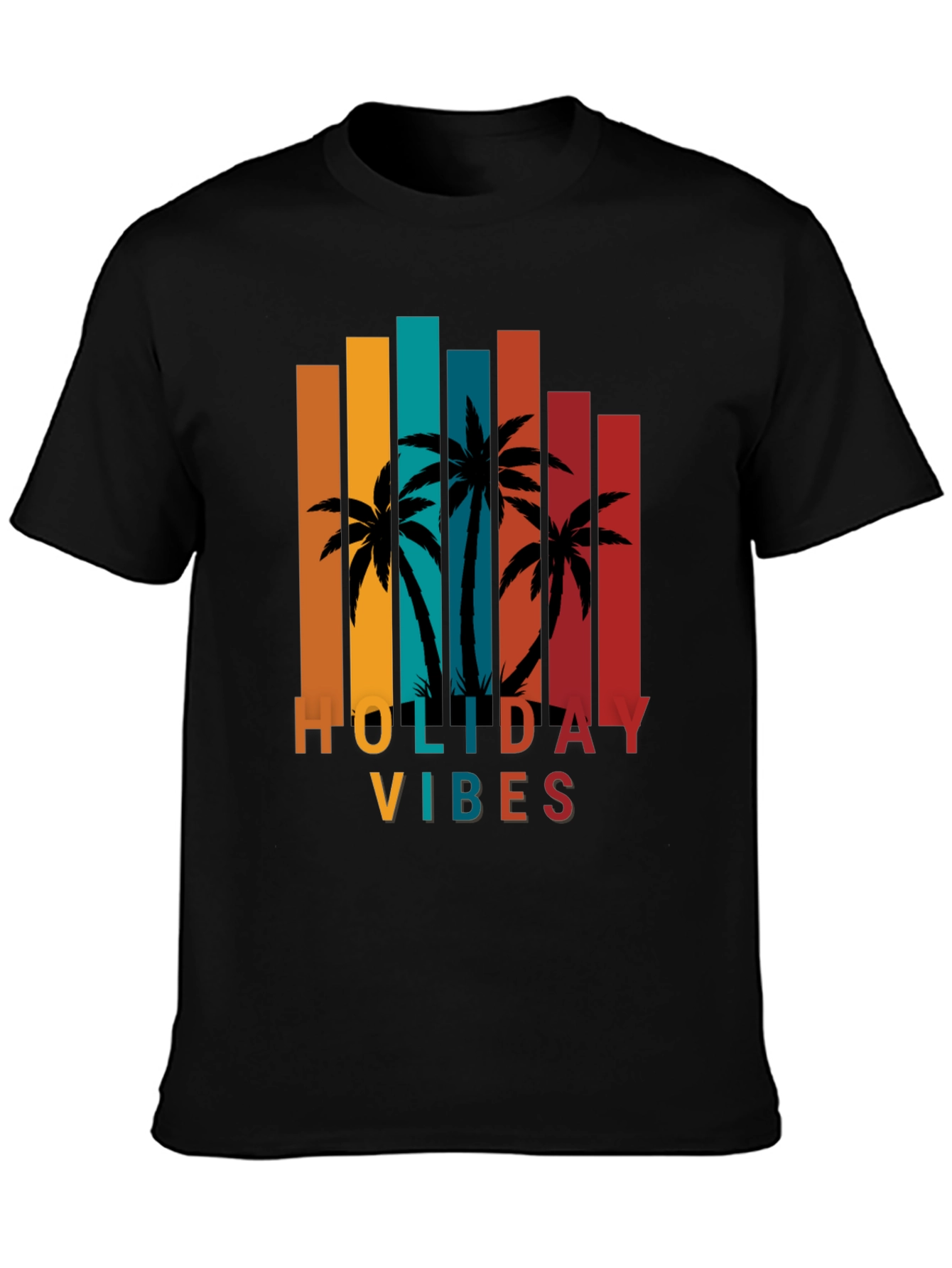 Holiday Vibes Palm Tree T-Shirt