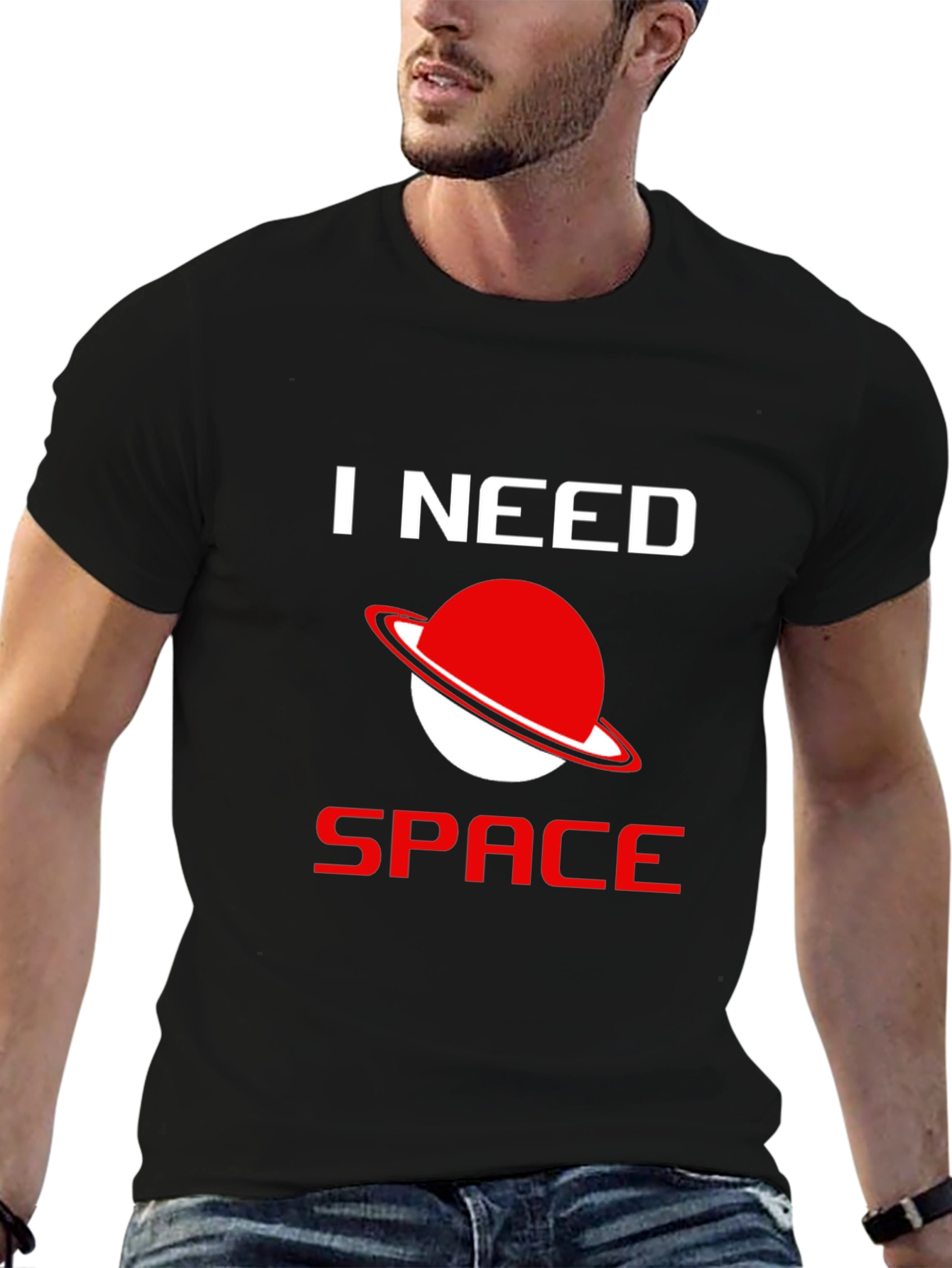 I Need Space Graphic T-Shirt