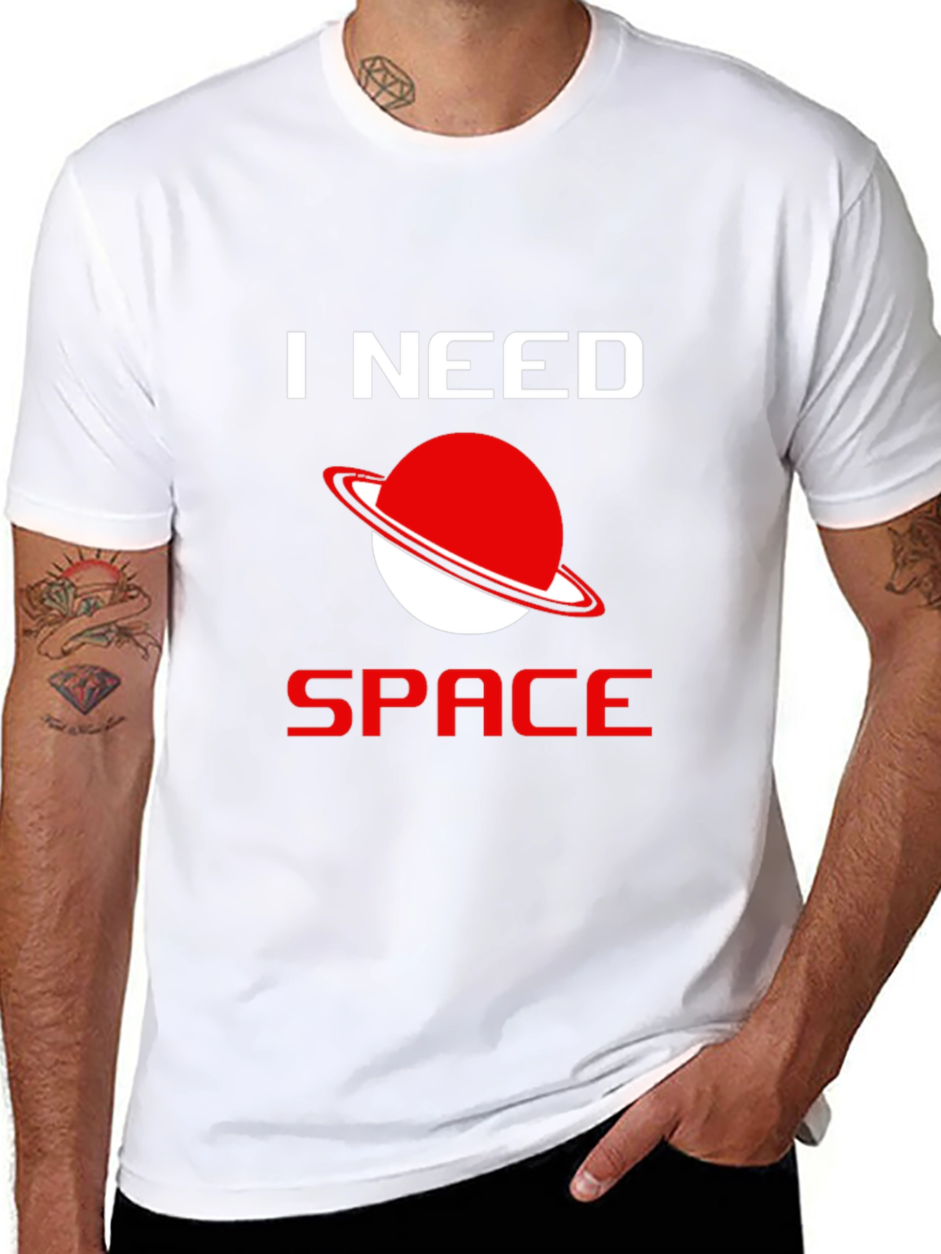 I Need Space Graphic T-Shirt