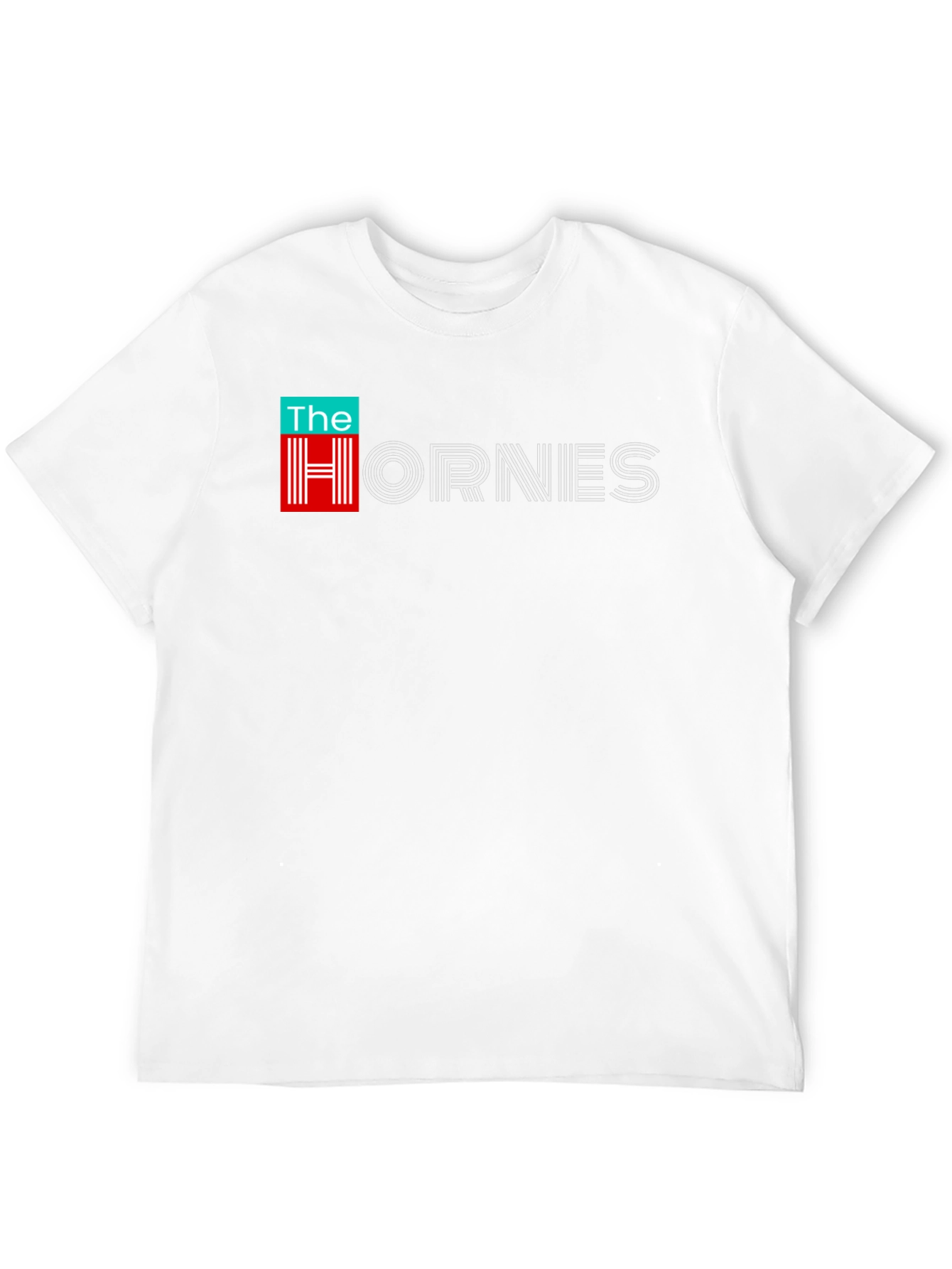 The Hornies Graphic T-Shirt - Bold Black Tee