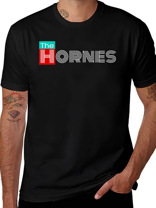 The Hornies Graphic T-Shirt - Bold Black Tee