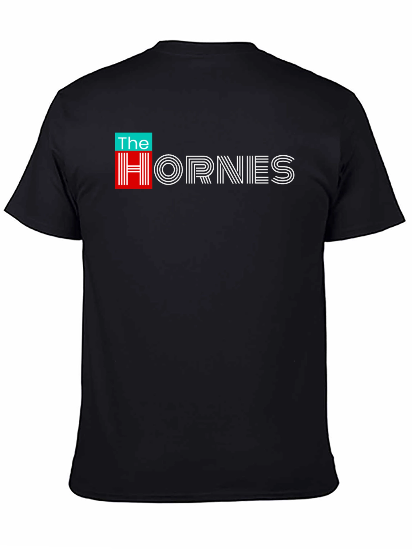 The Hornies Graphic T-Shirt - Bold Black Tee
