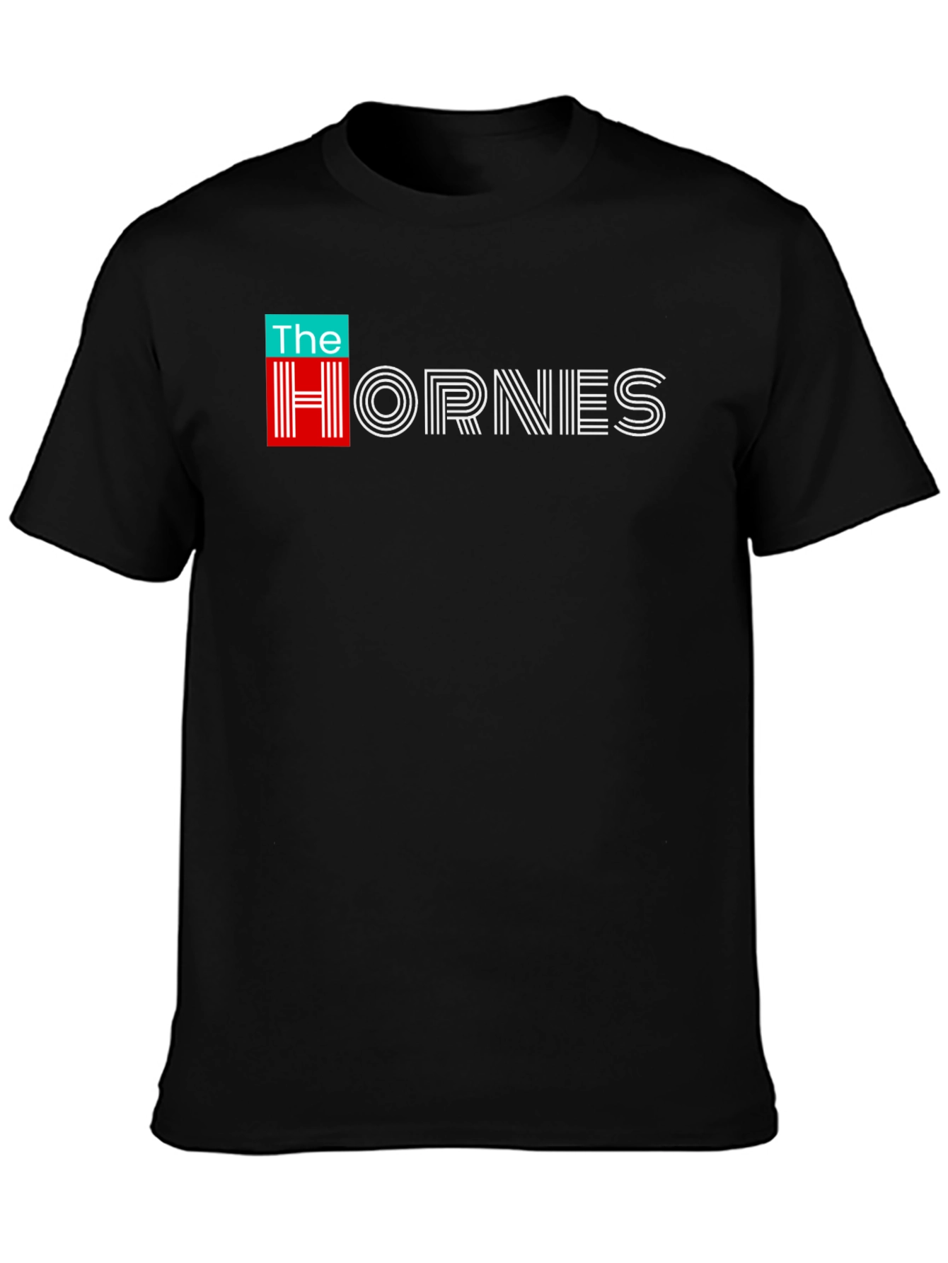 The Hornies Graphic T-Shirt - Bold Black Tee