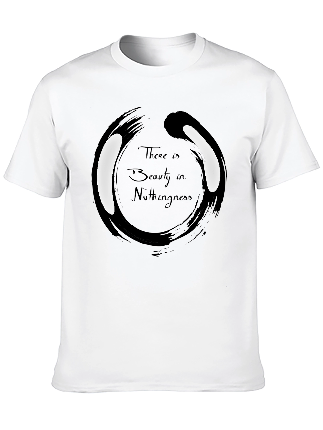 Beauty in Nothingness Black T-Shirt