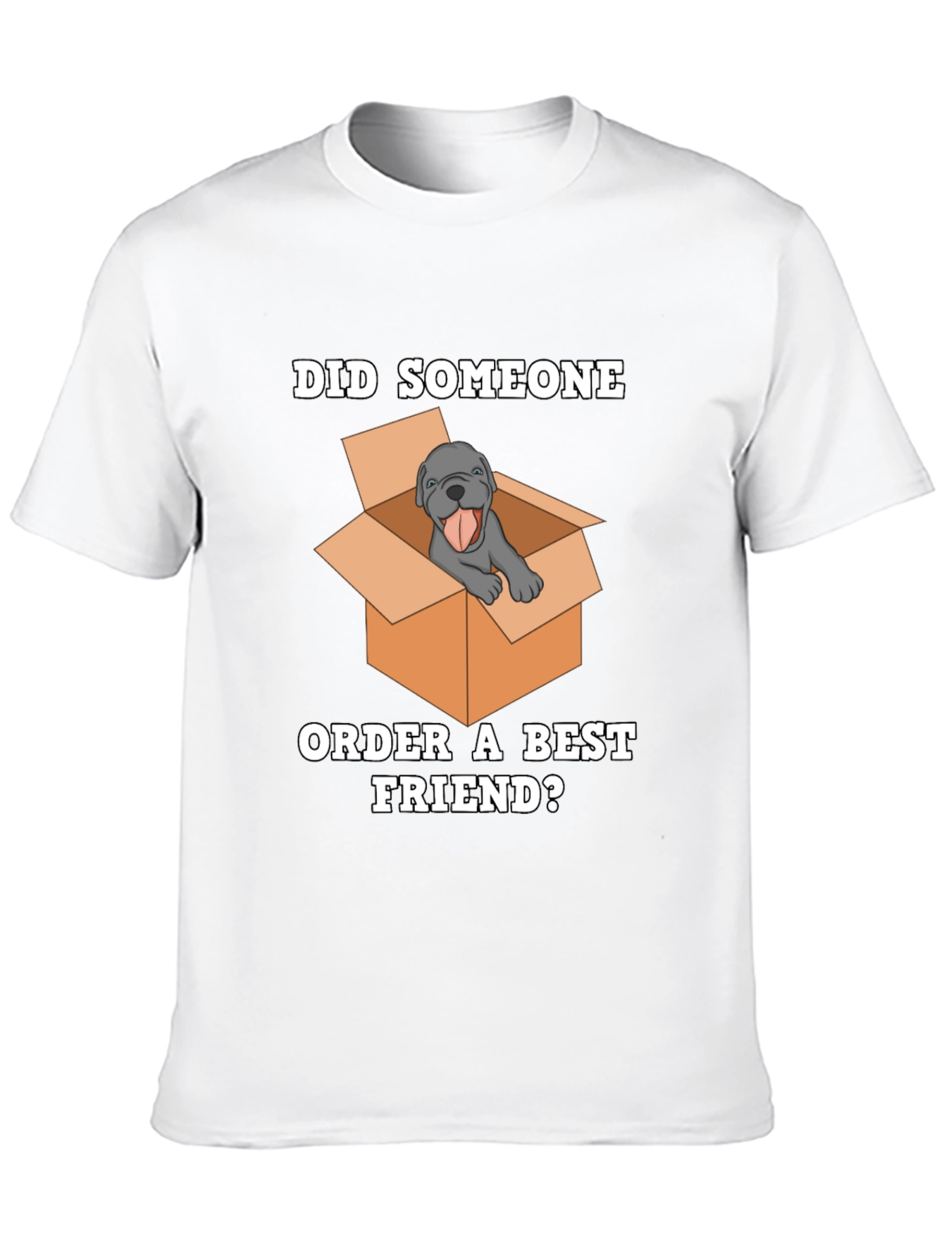 Best Friend Dog T-Shirt - Novelty Tee