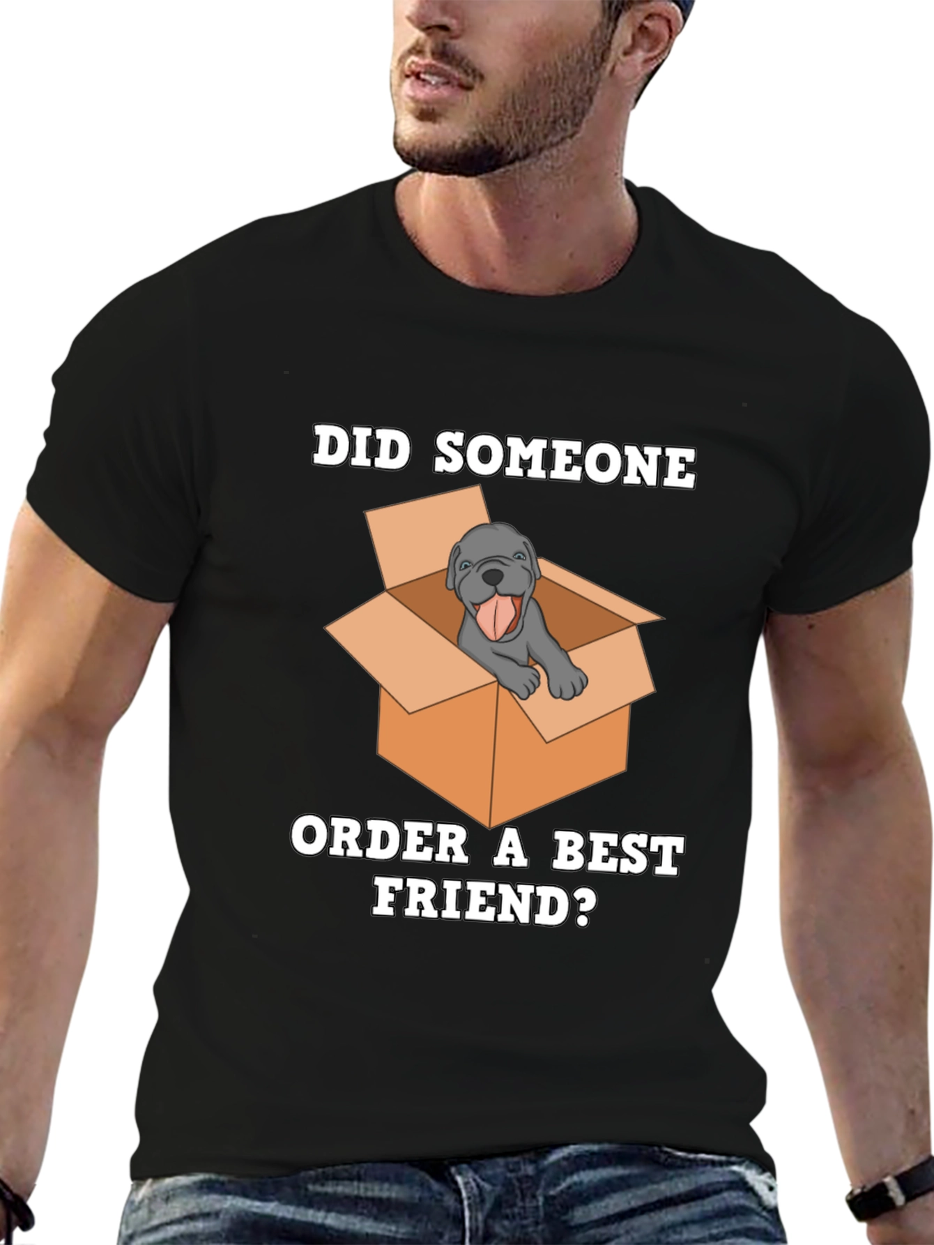Best Friend Dog T-Shirt - Novelty Tee