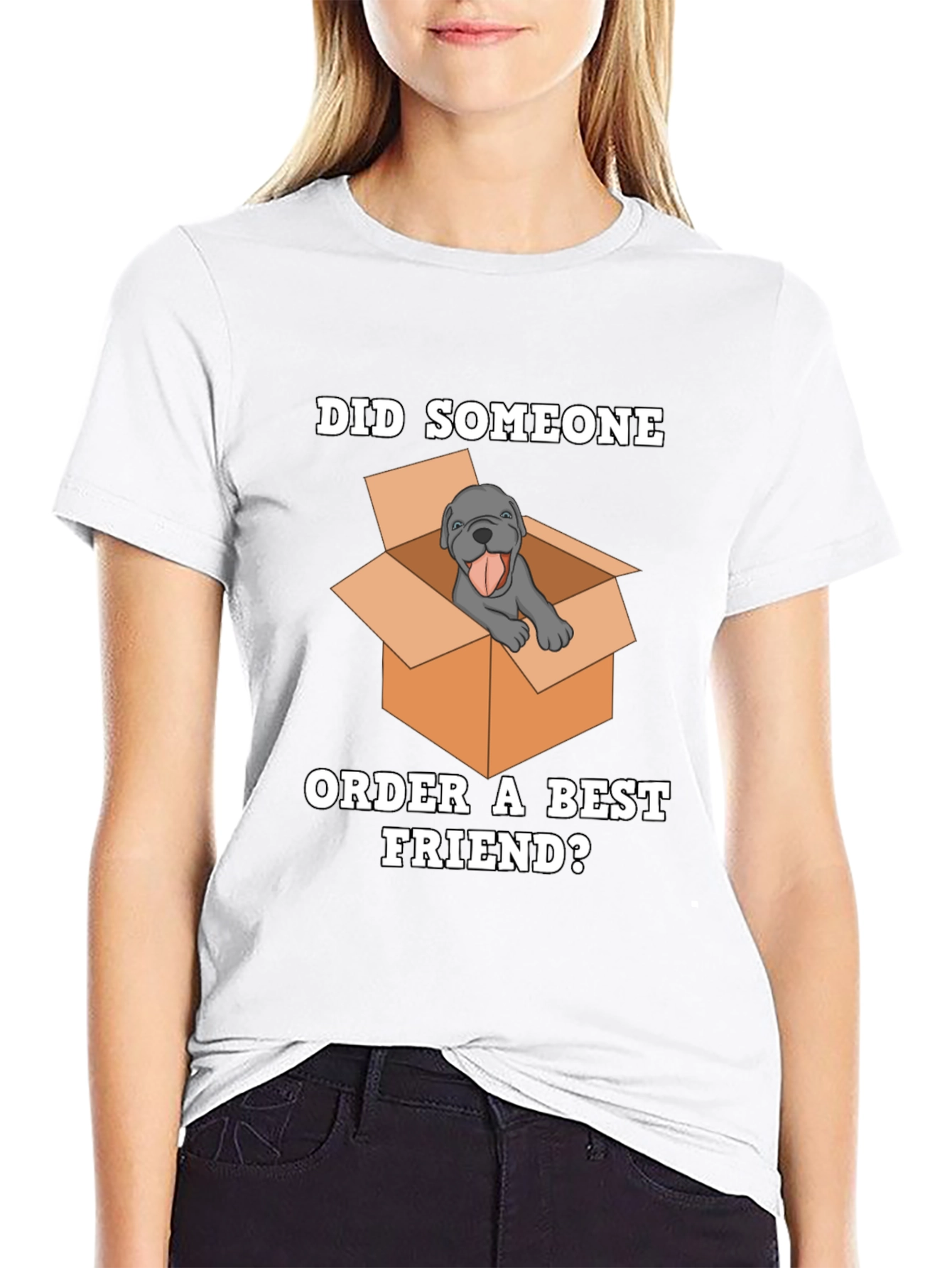 Best Friend Dog T-Shirt - Novelty Tee