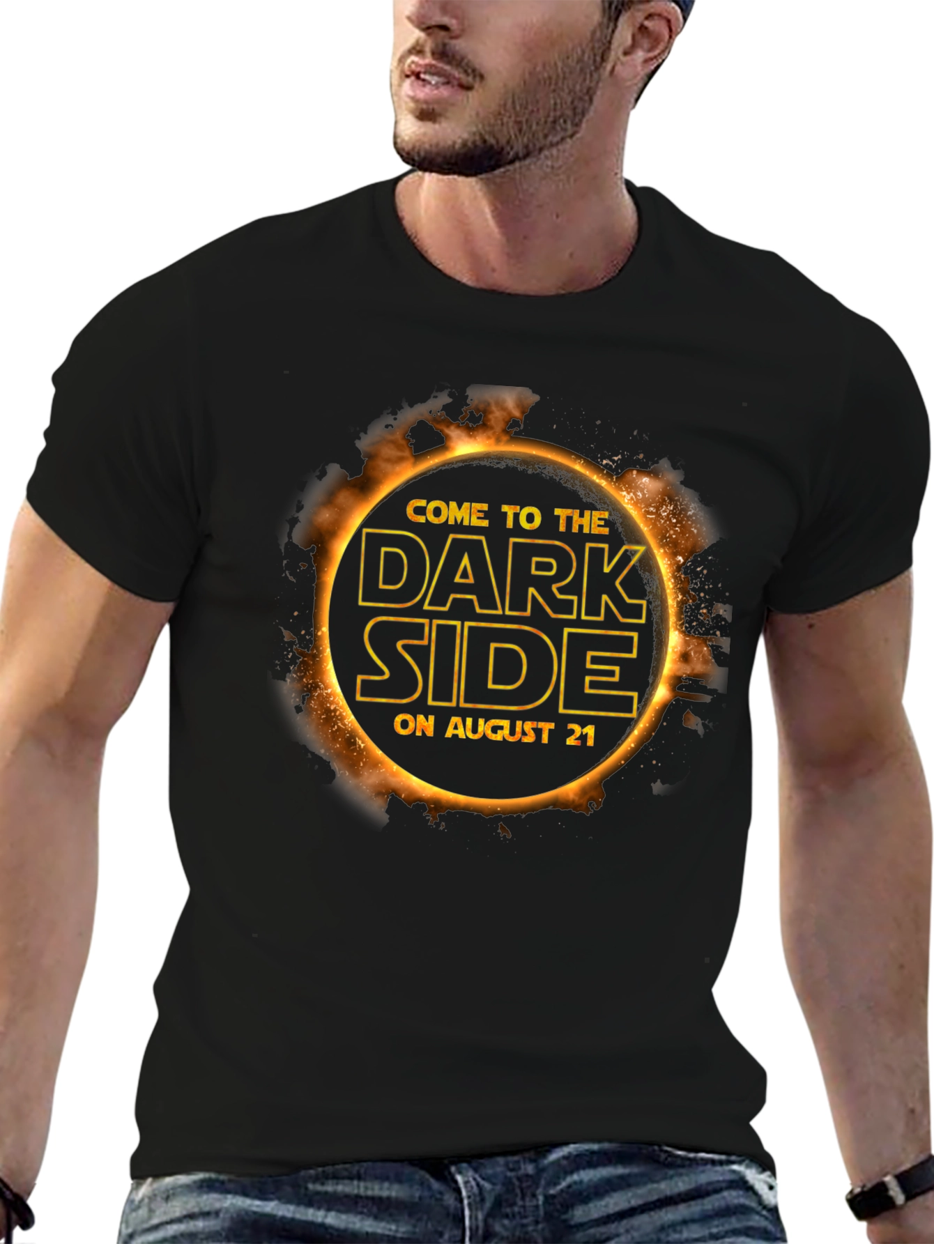 Dark Side Graphic T-Shirt - August 21st Event Tee