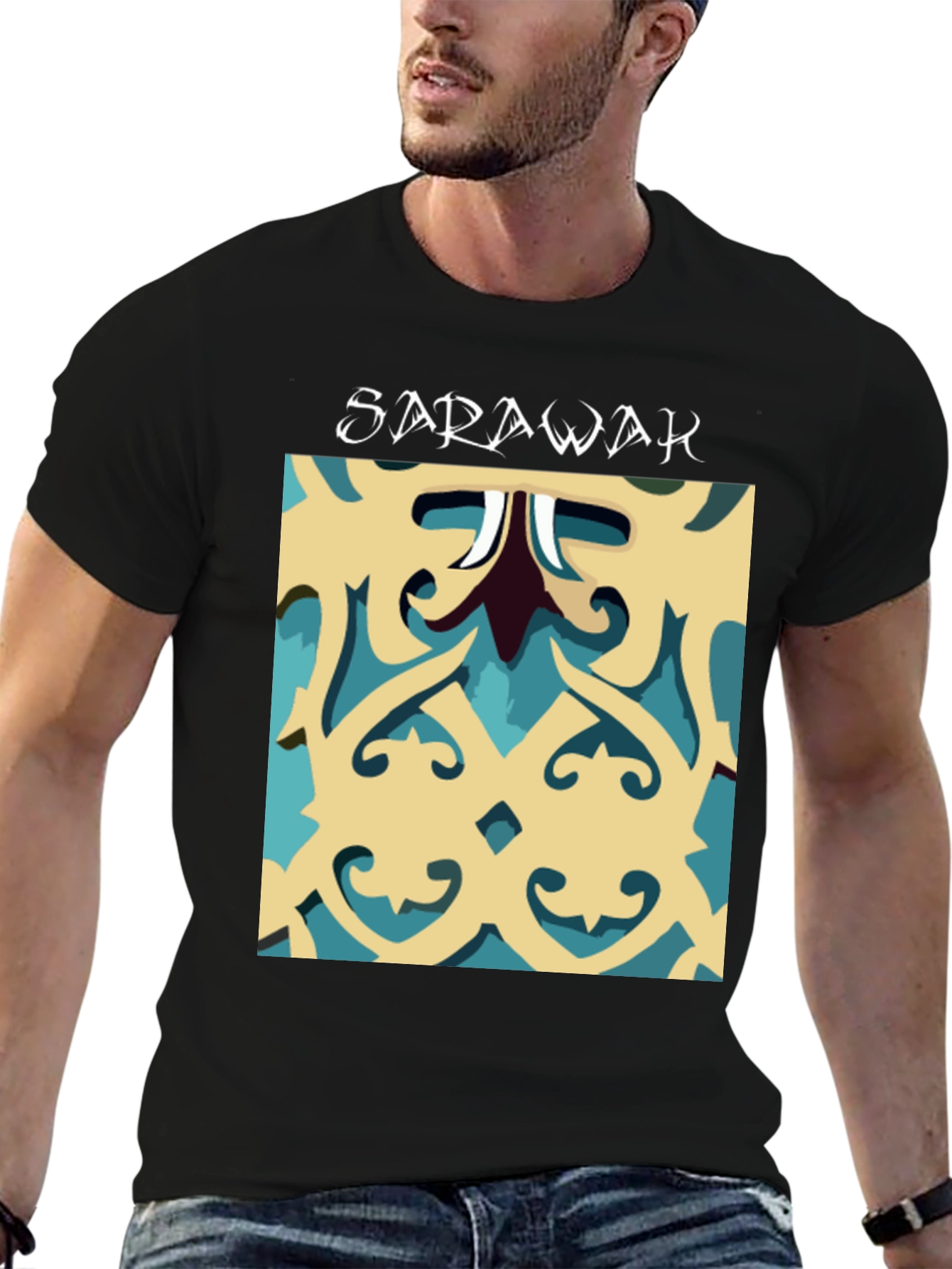 Sarawak Graphic Tee - Stylish & Unique Design