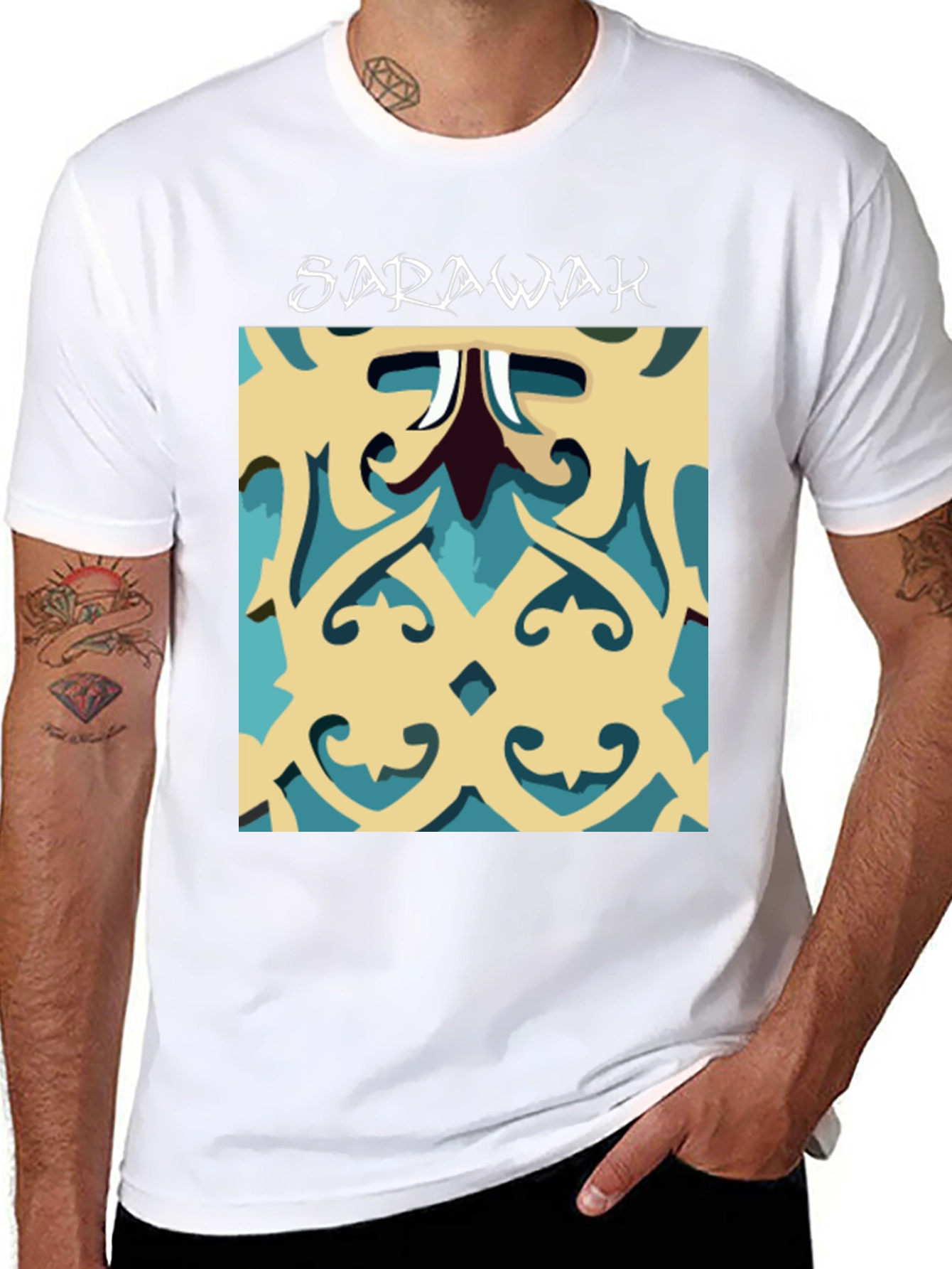 Sarawak Graphic Tee - Stylish & Unique Design