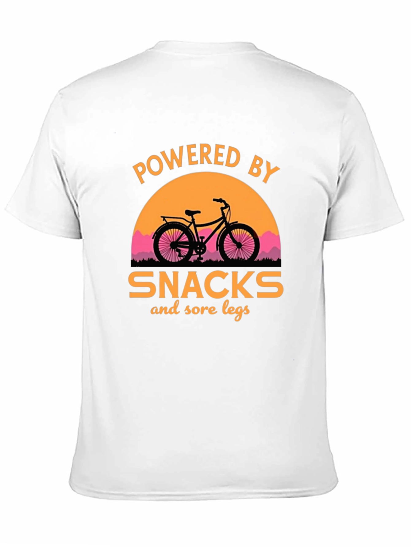 Powered by Snacks T-Shirt - Cycling Tee