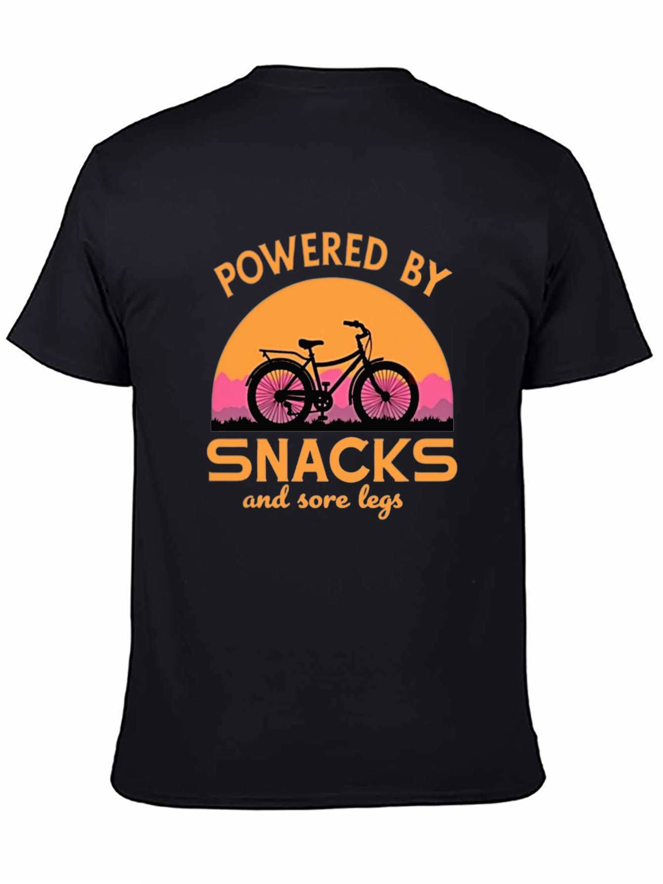 Powered by Snacks T-Shirt - Cycling Tee