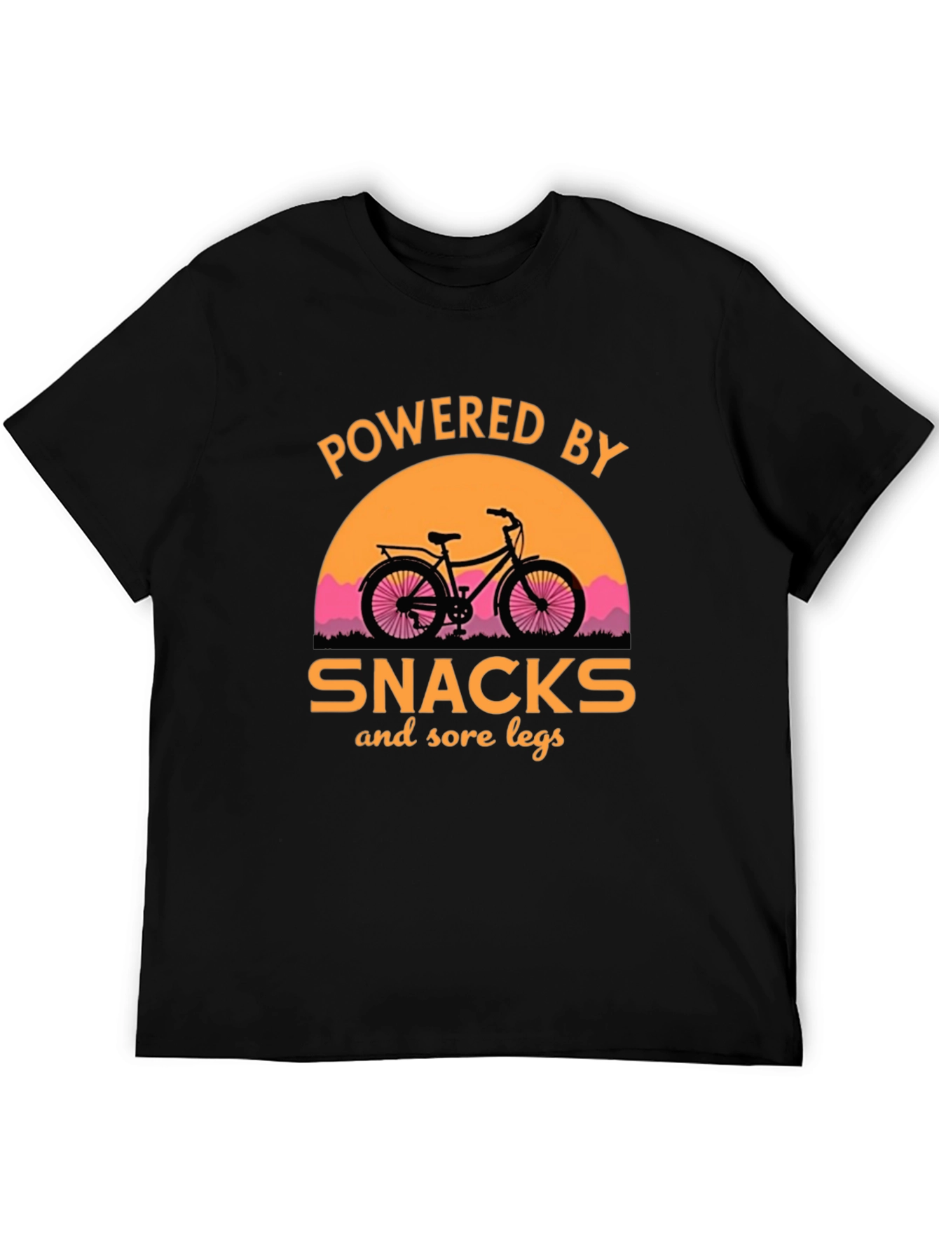 Powered by Snacks T-Shirt - Cycling Tee