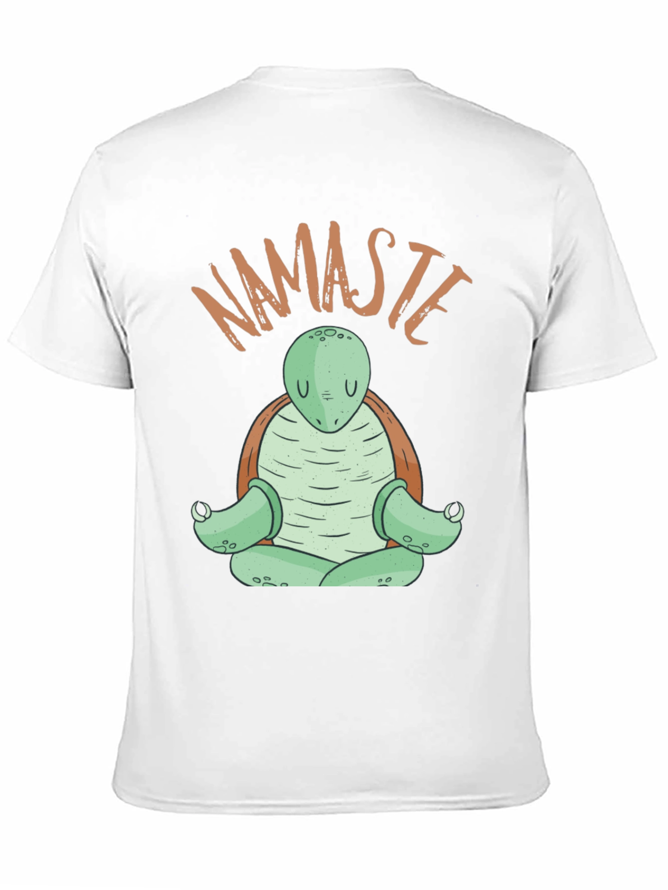 Namaste Turtle T-Shirt - Relaxed Yoga Design