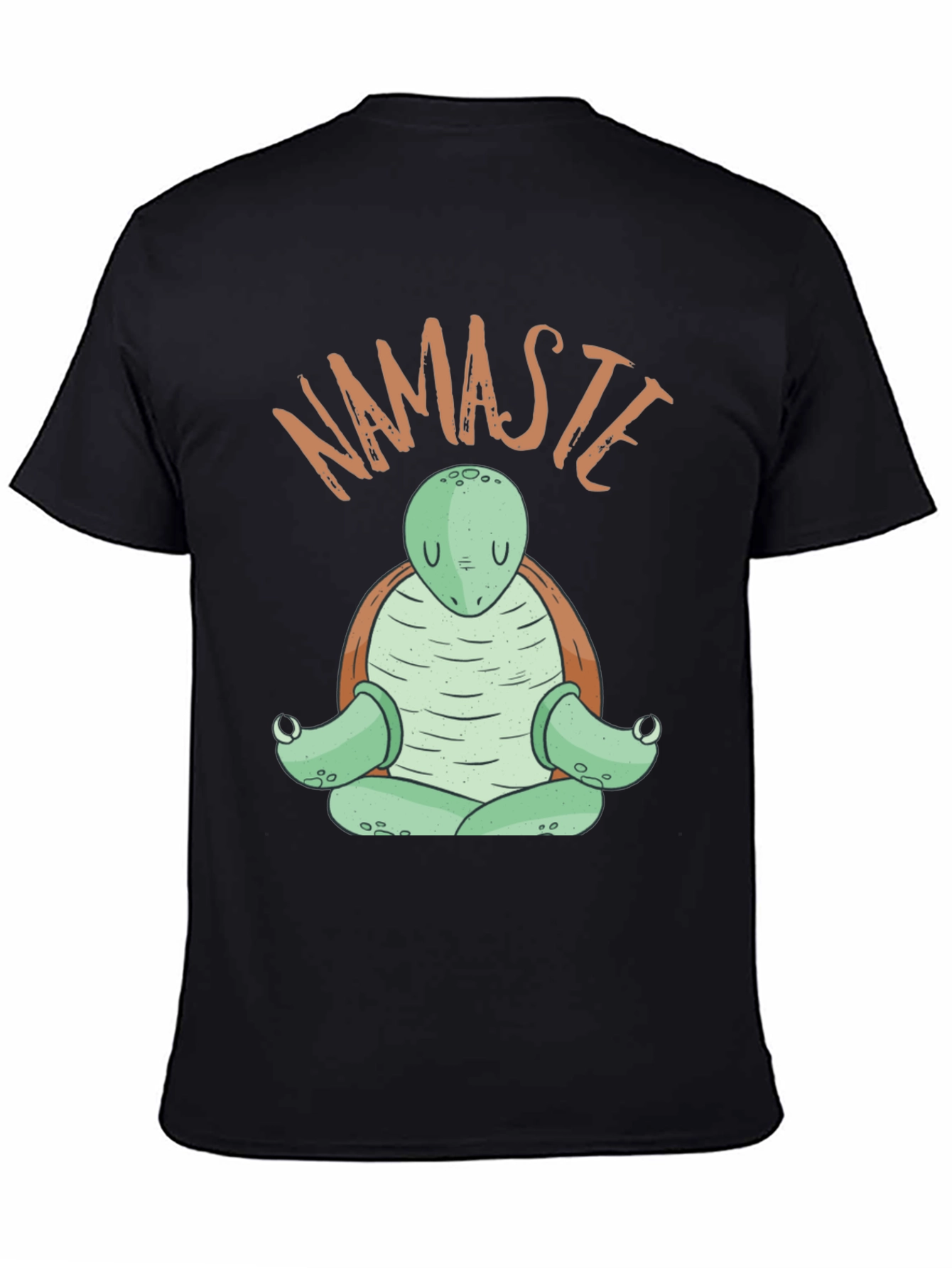 Namaste Turtle T-Shirt - Relaxed Yoga Design