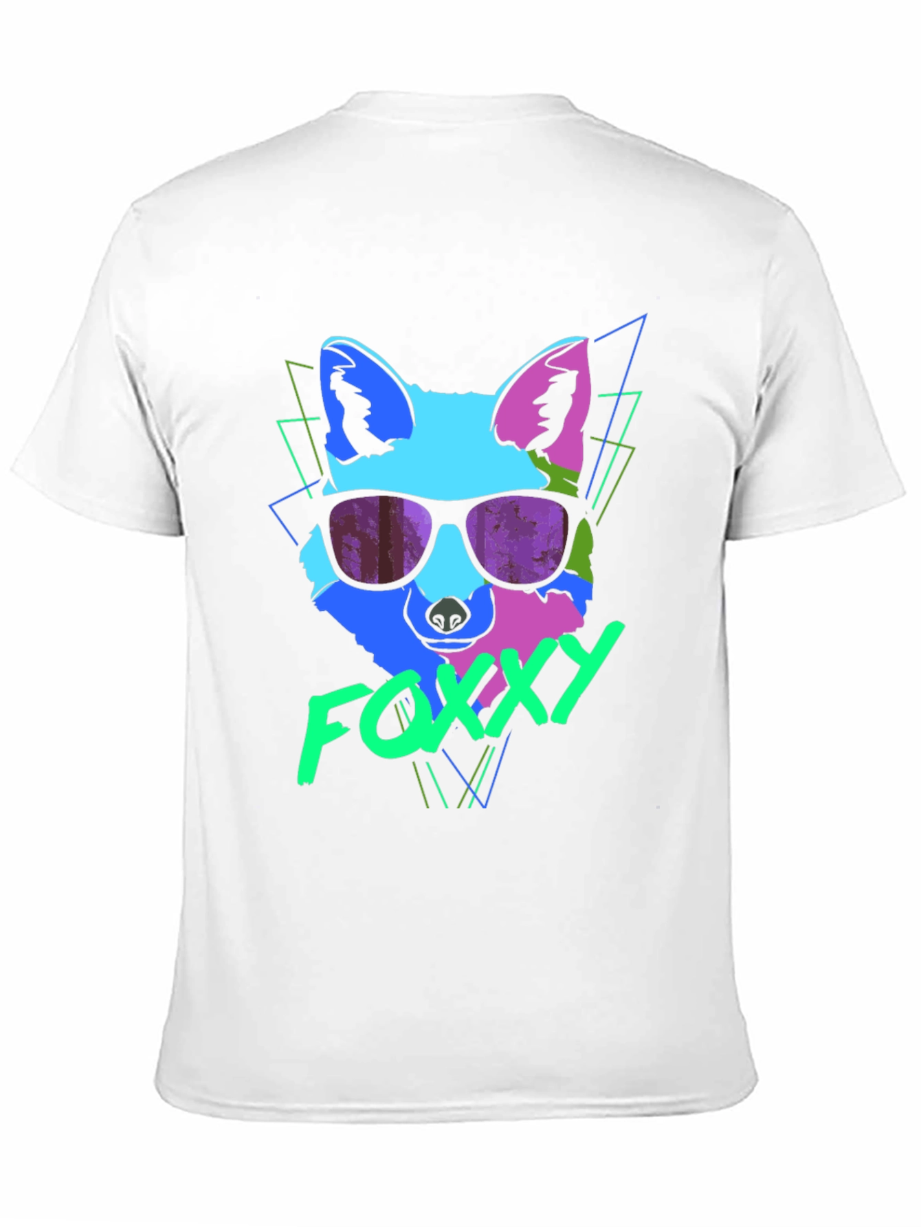Funky Fox T-Shirt - Retro 80s Style Graphic Tee