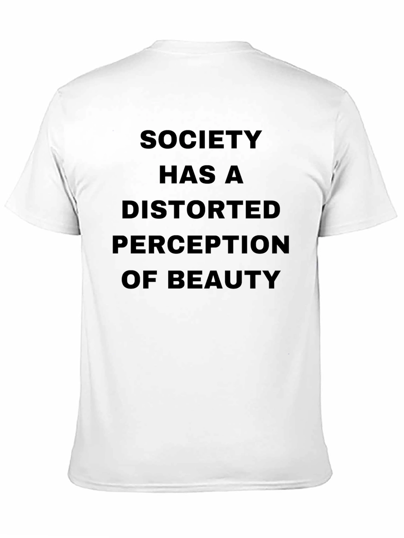 Distorted Perception T-Shirt - Black Graphic Tee