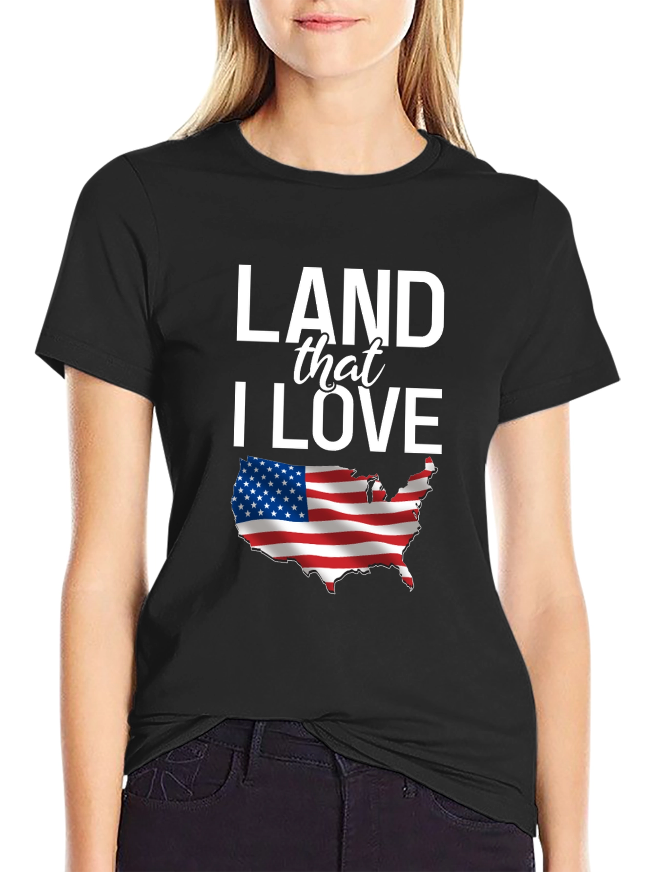 Land That I Love Patriotic USA T-Shirt