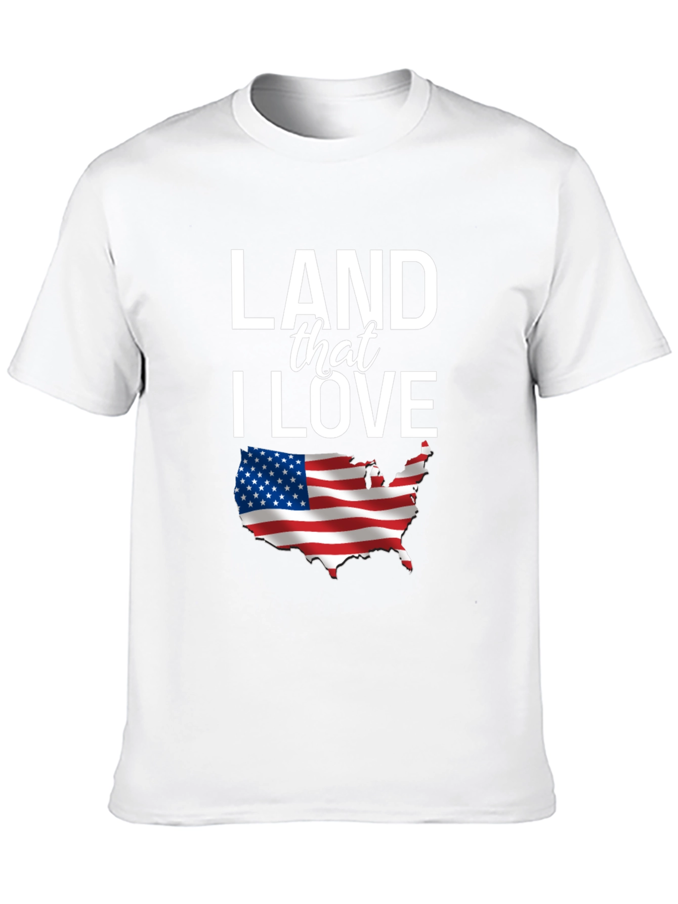Land That I Love Patriotic USA T-Shirt