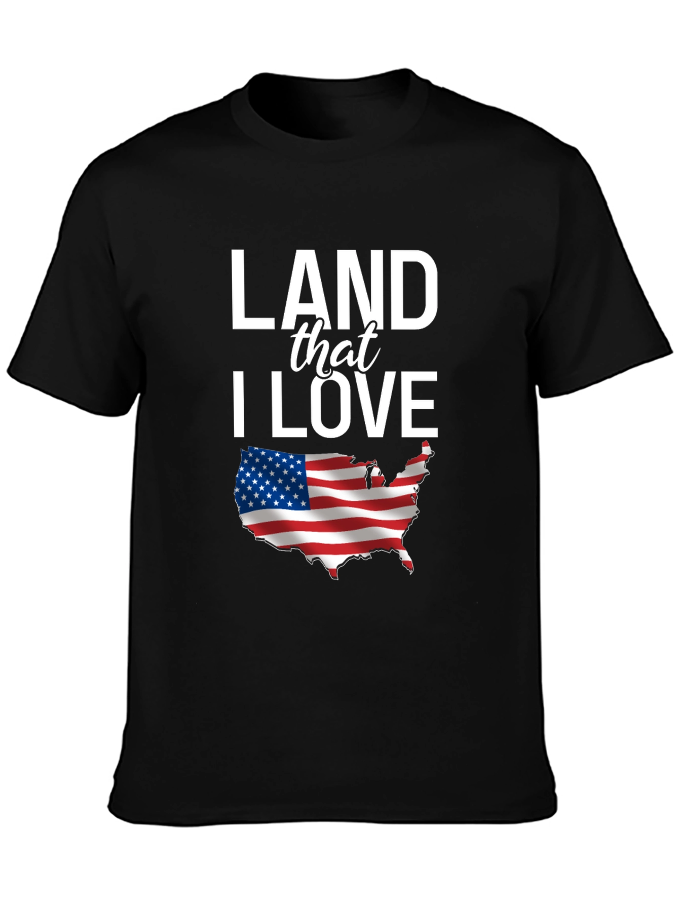 Land That I Love Patriotic USA T-Shirt