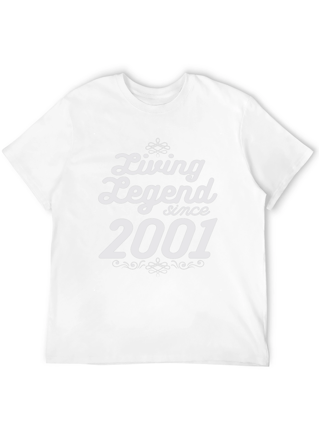 Living Legend Since 2001 Black Graphic T-Shirt