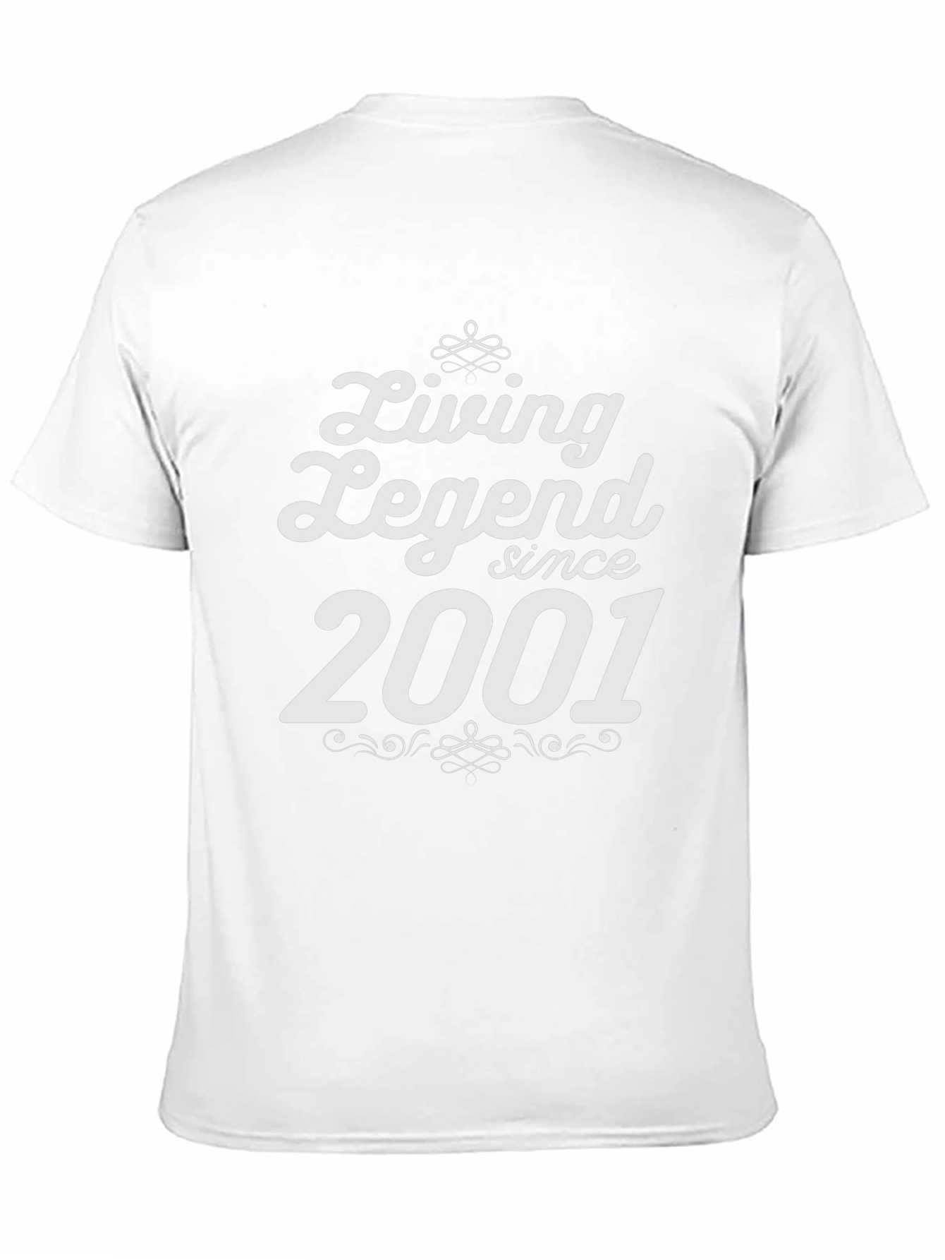 Living Legend Since 2001 Black Graphic T-Shirt