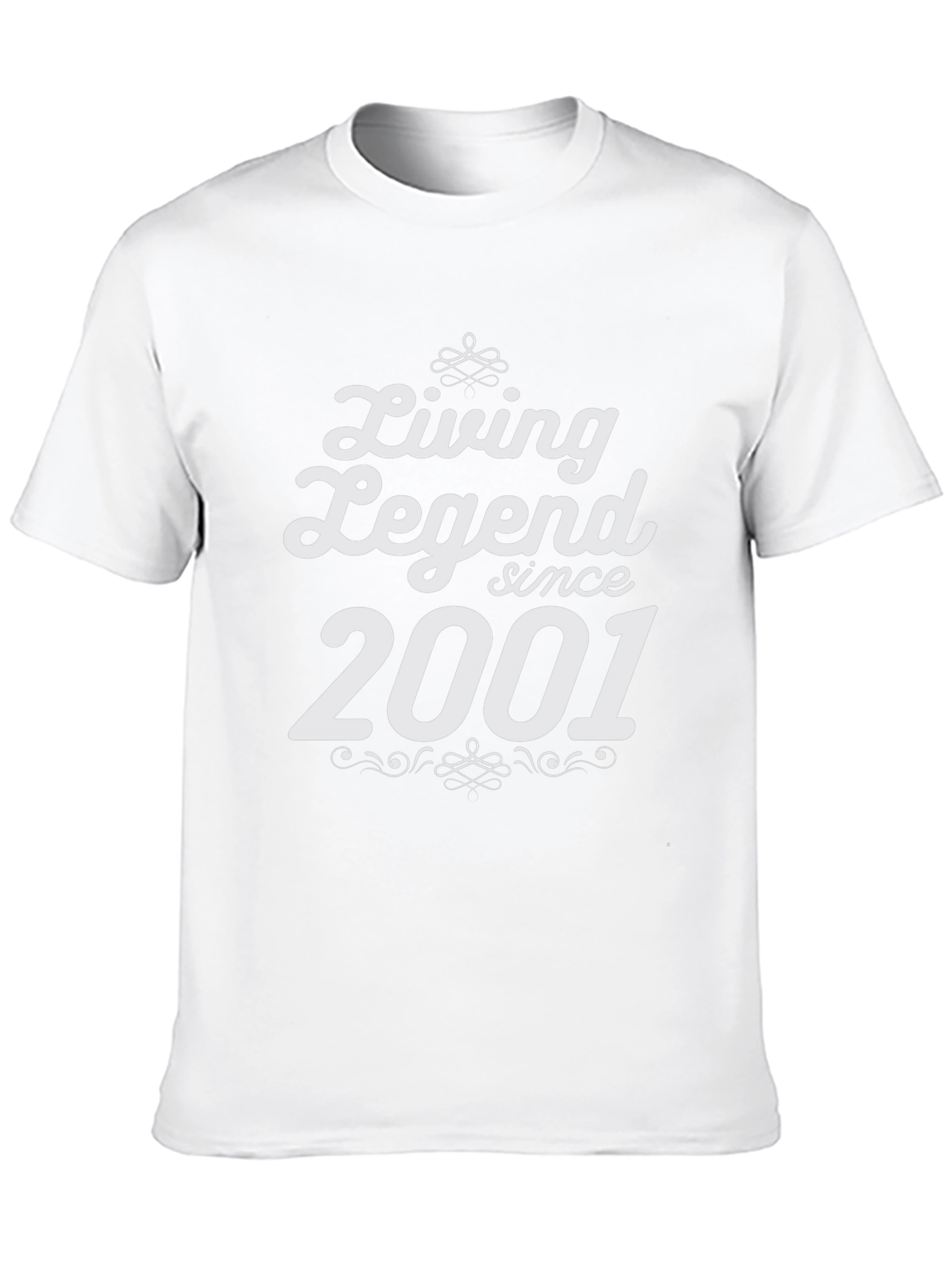 Living Legend Since 2001 Black Graphic T-Shirt
