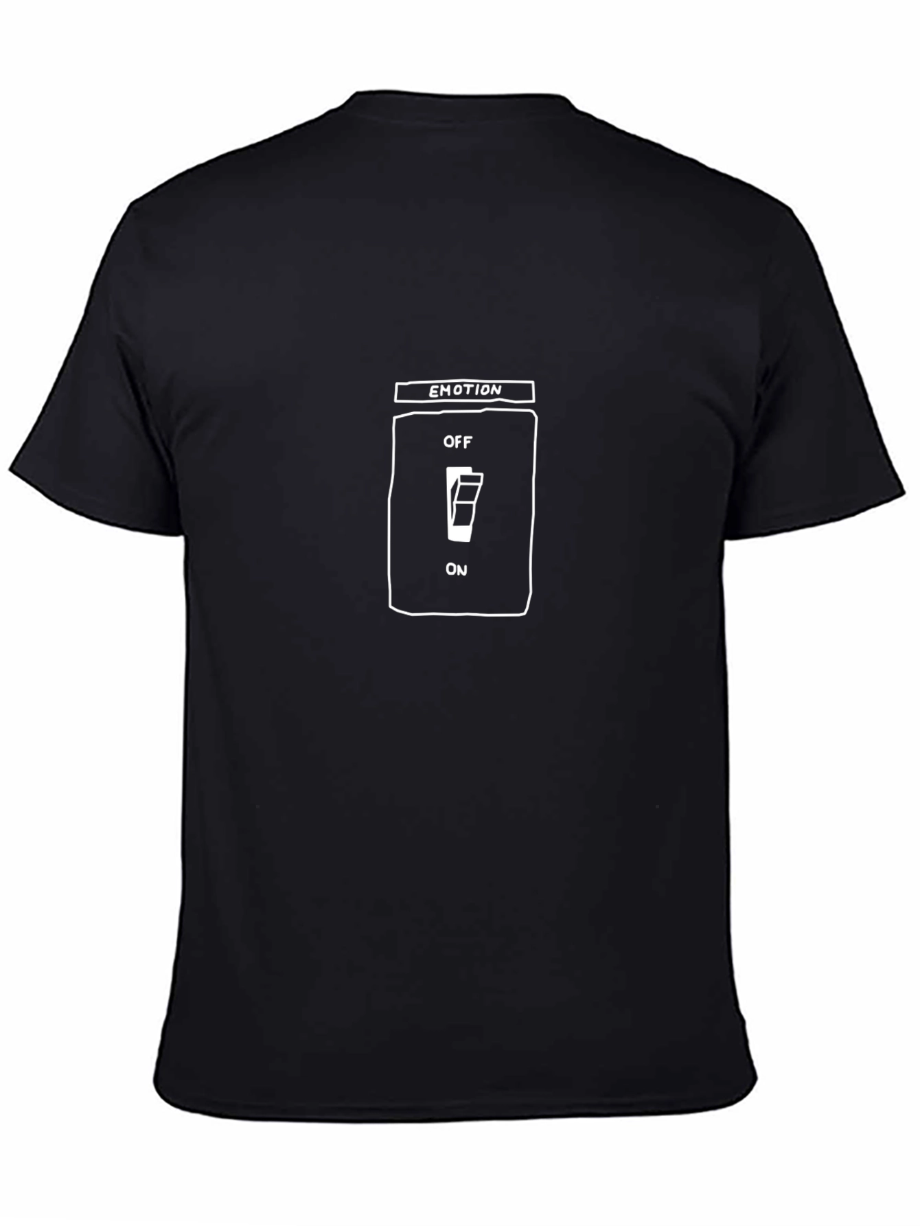 Emotion Switch Graphic T-Shirt - On or Off?