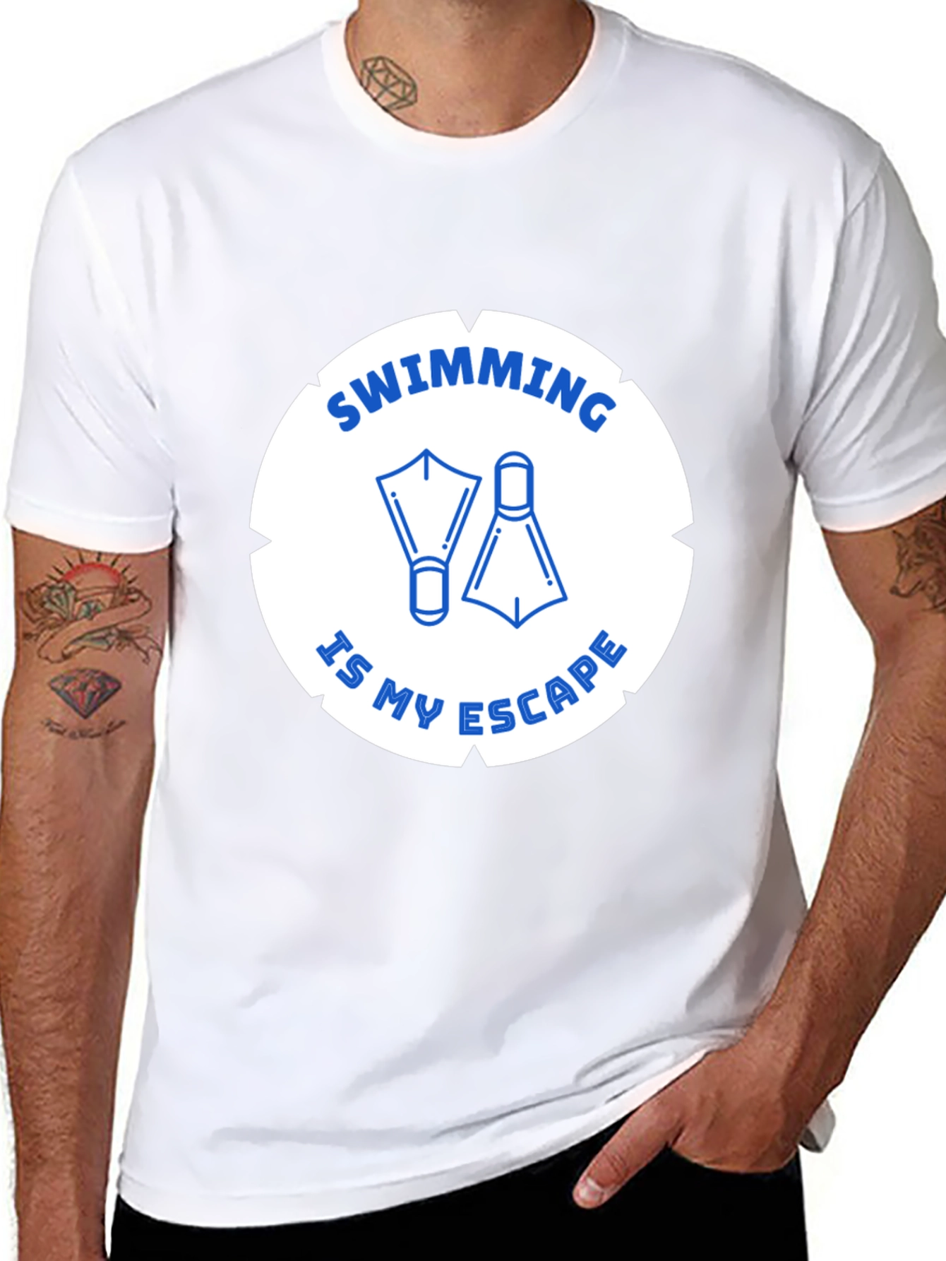 Swimming Escape T-Shirt | Swimmers Tee