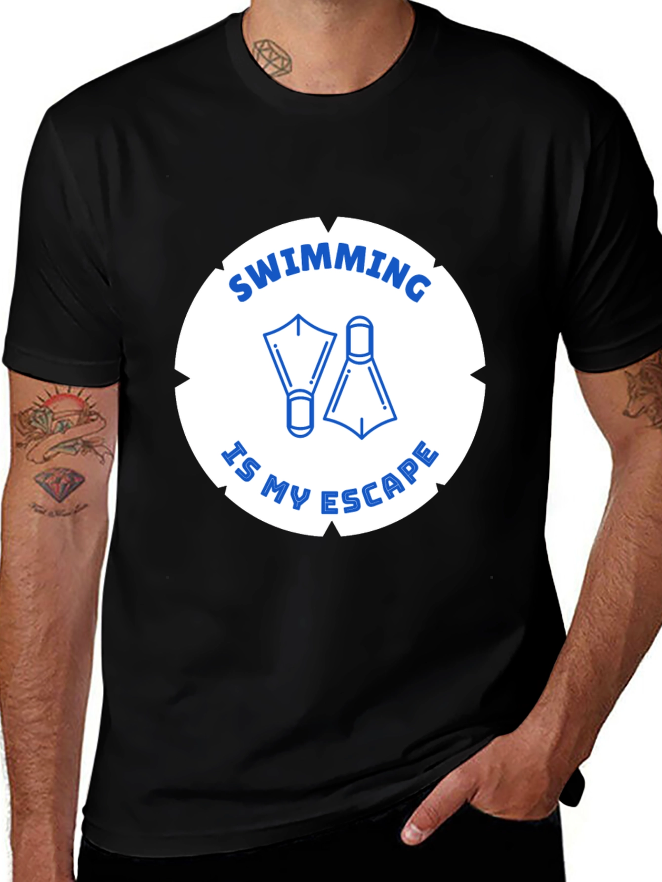 Swimming Escape T-Shirt | Swimmers Tee