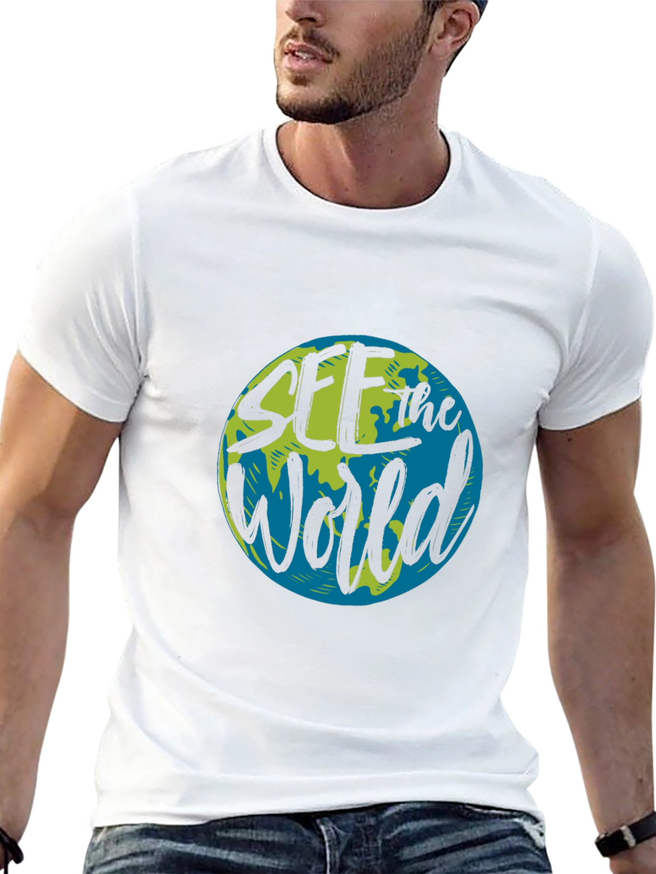 See the World Graphic T-Shirt