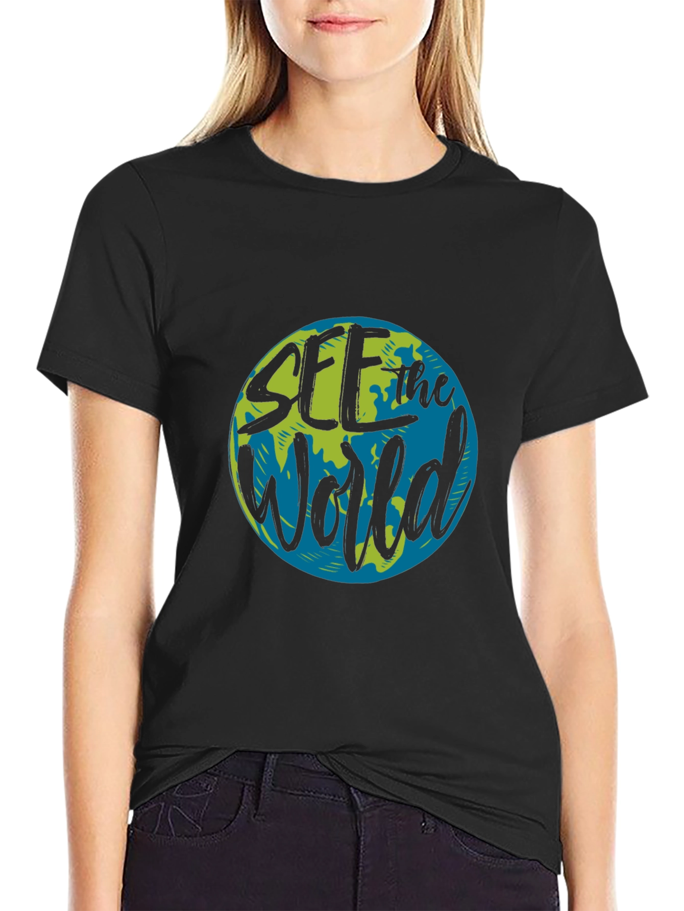 See the World Graphic T-Shirt