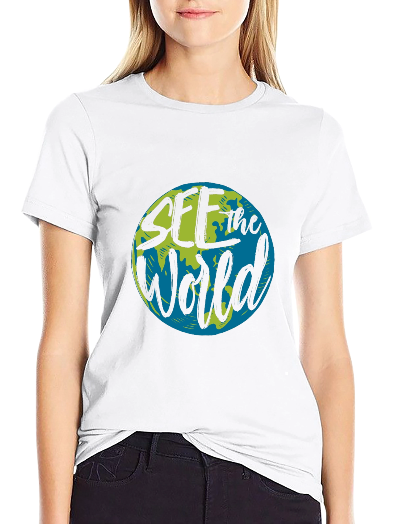 See the World Graphic T-Shirt