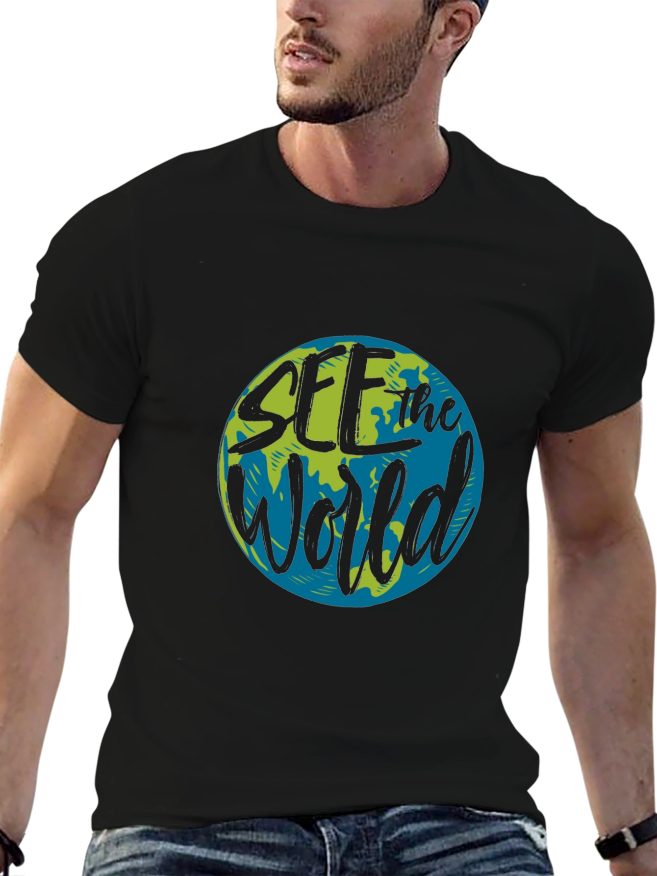 See the World Graphic T-Shirt