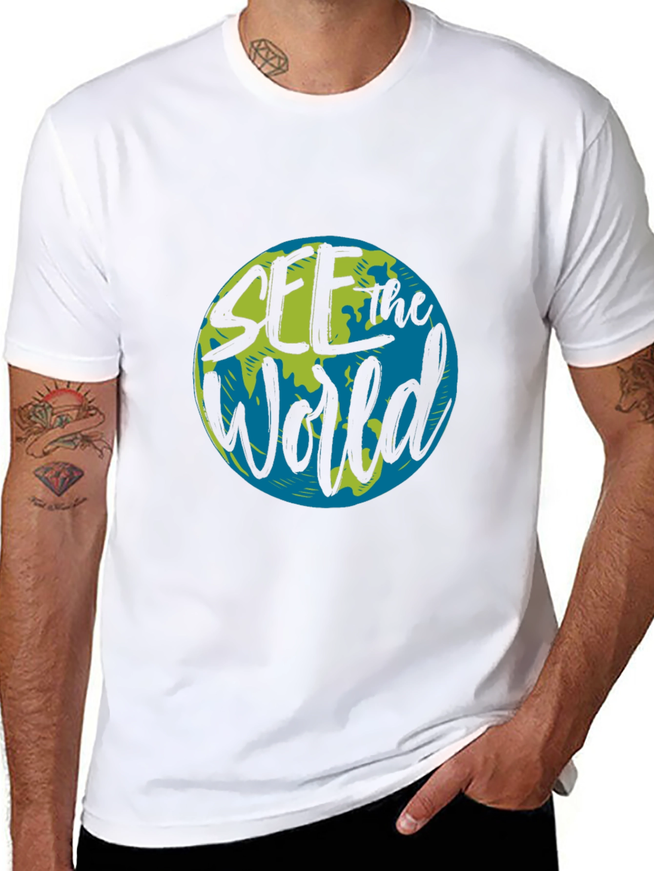 See the World Graphic T-Shirt