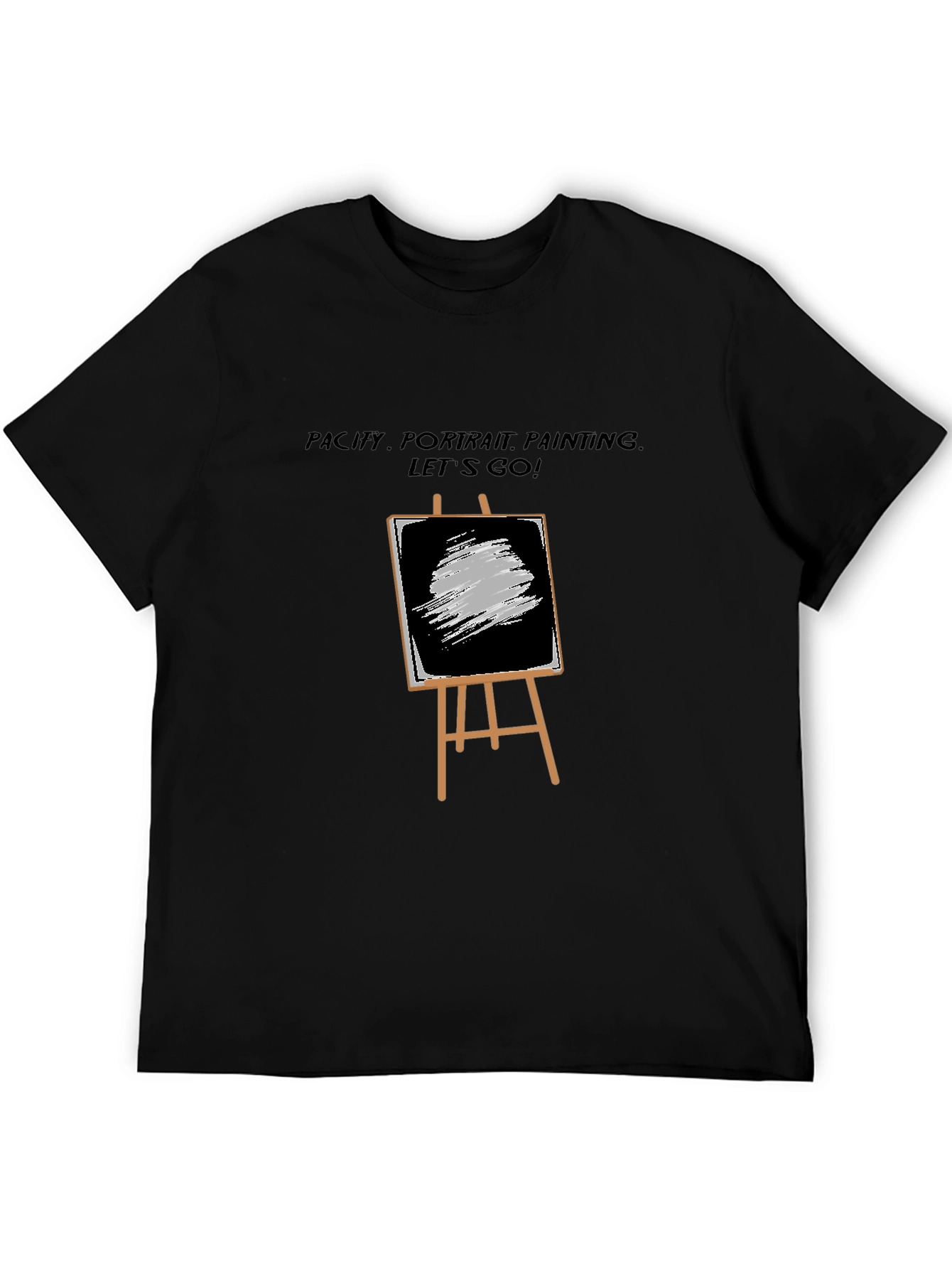 Painters Easel T-Shirt - Artistic Design